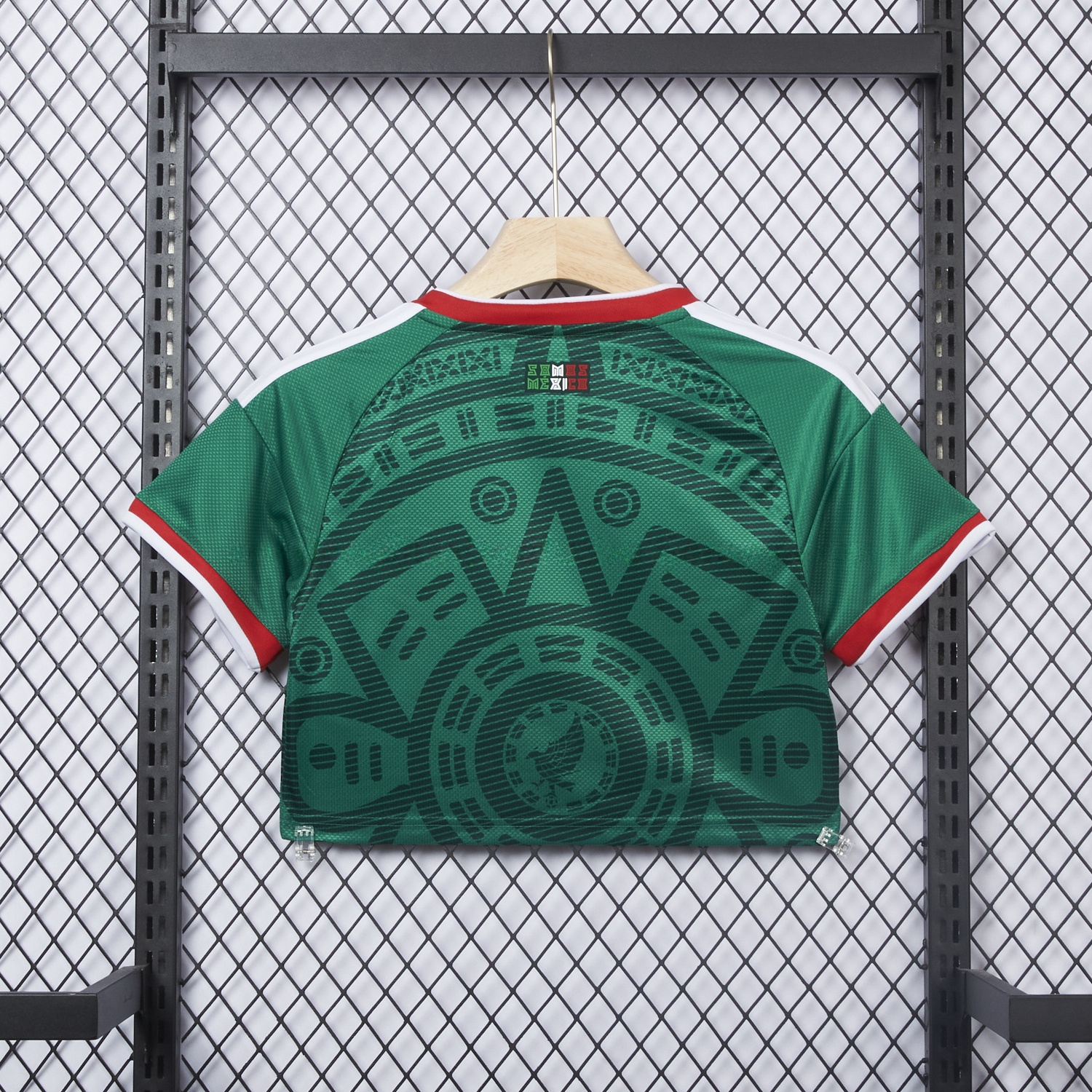 Women's Mexico 2026 Home Cropped Jersey - Unitedfutballjersey