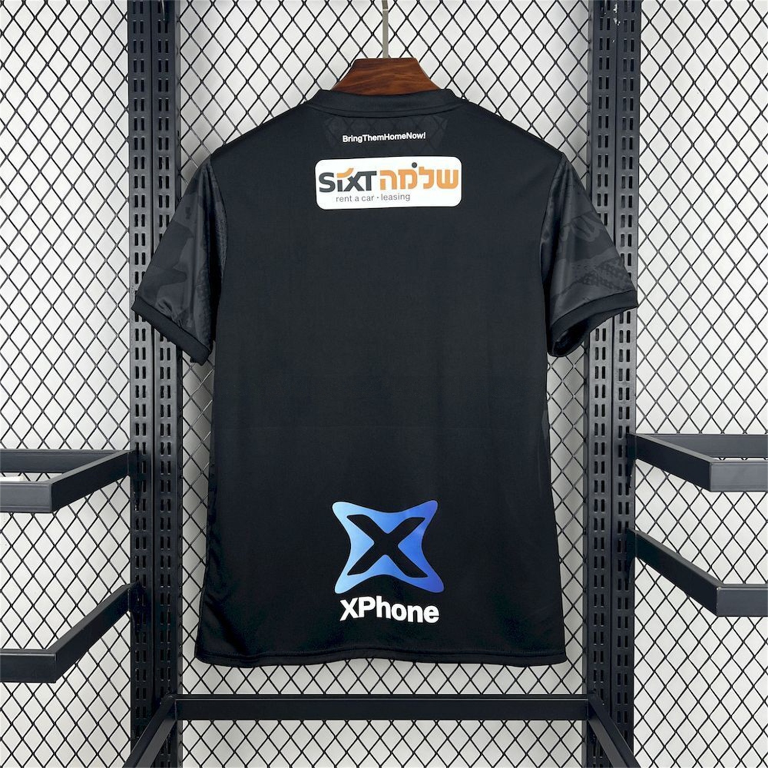 Hapoel Beer-Sheva 25-26 Third Black Jersey - Fans Version - Unitedfutballjersey