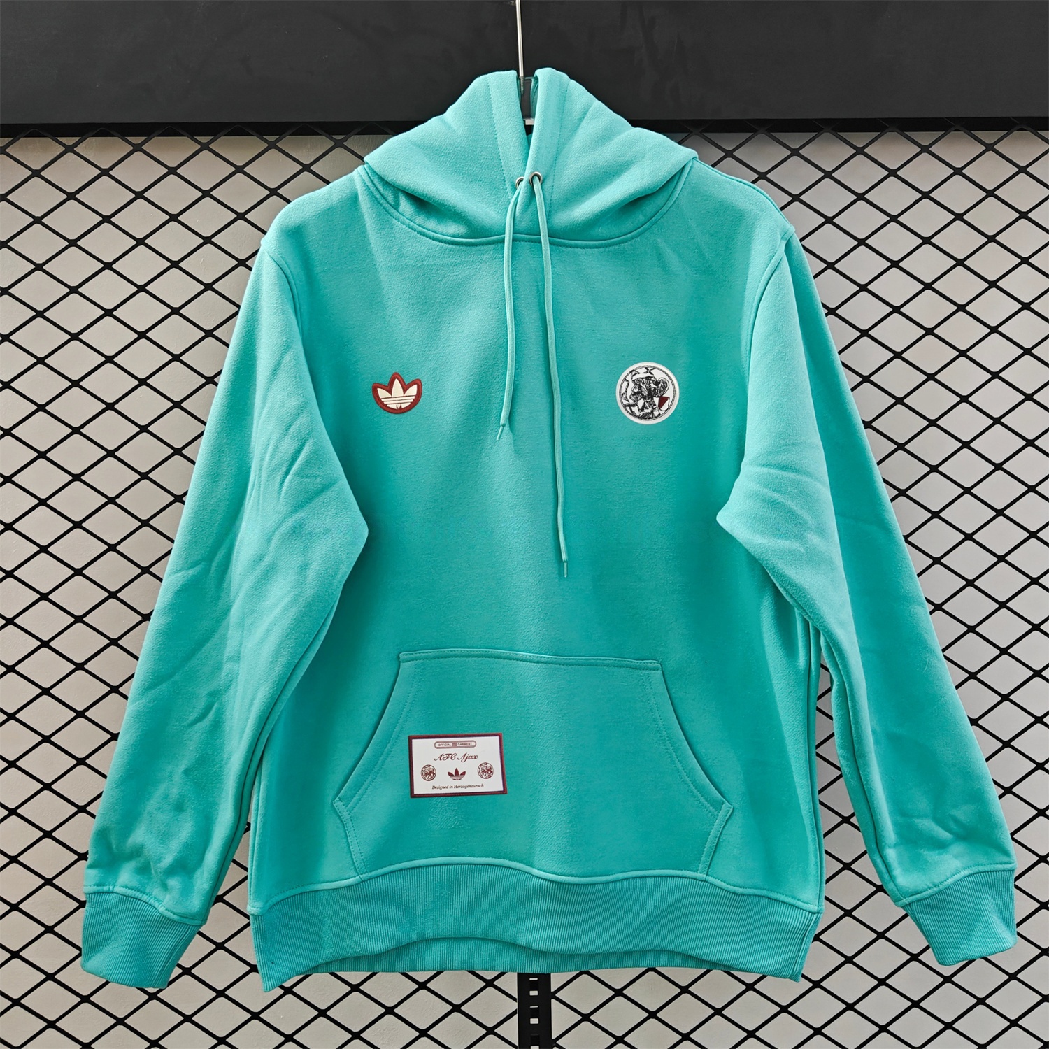 Ajax 25-26 Originals Terrace Icon Unisex Pullover Hoodie - Unitedfutballjersey