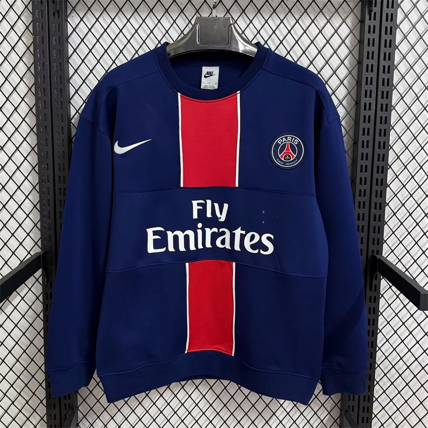 Paris Saint-Germain PSG 25-26 Blue And Red Unisex Pullover Hoodie - Unitedfutballjersey