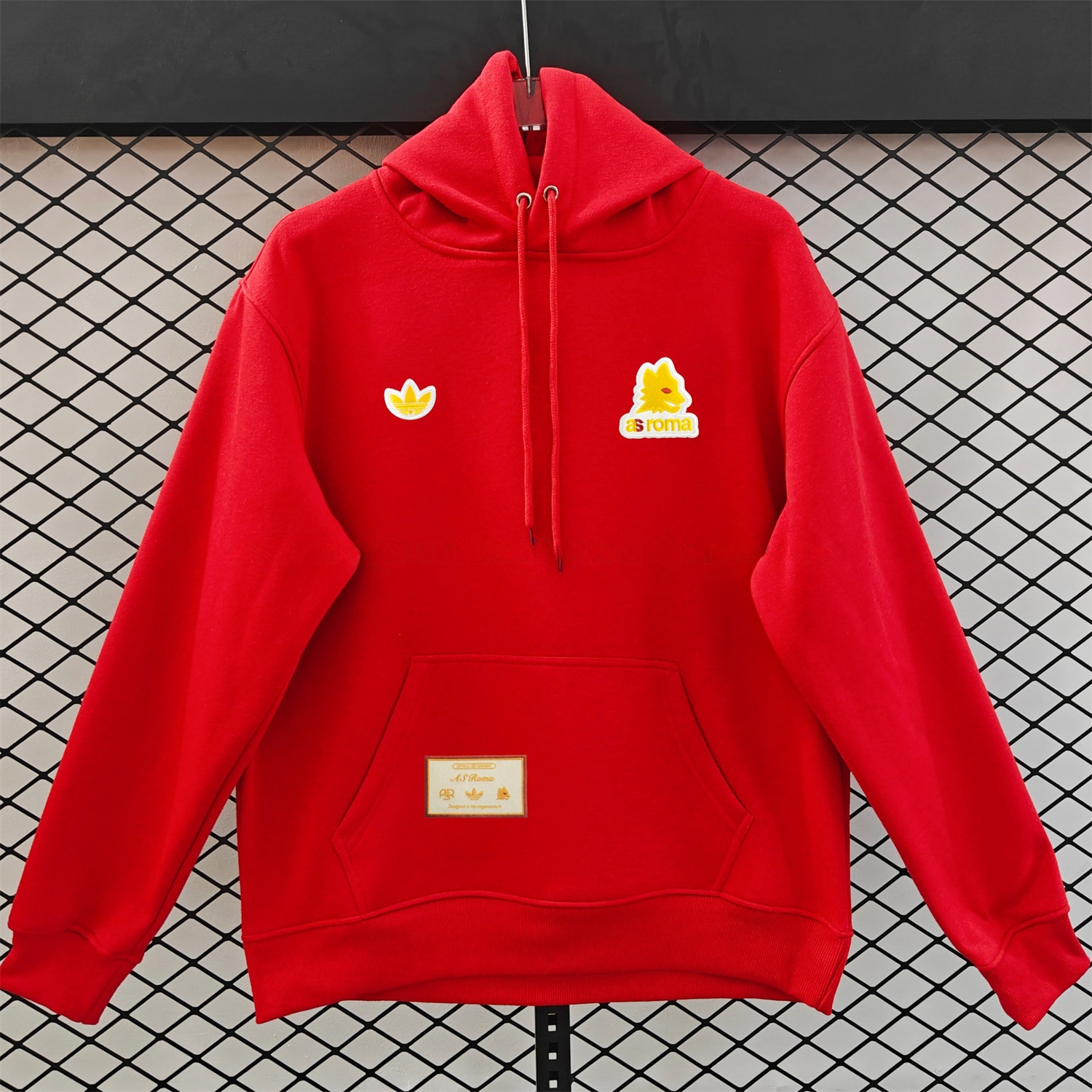 AS Roma 25-26 Originals Terrace Icon Unisex Pullover Hoodie - Unitedfutballjersey