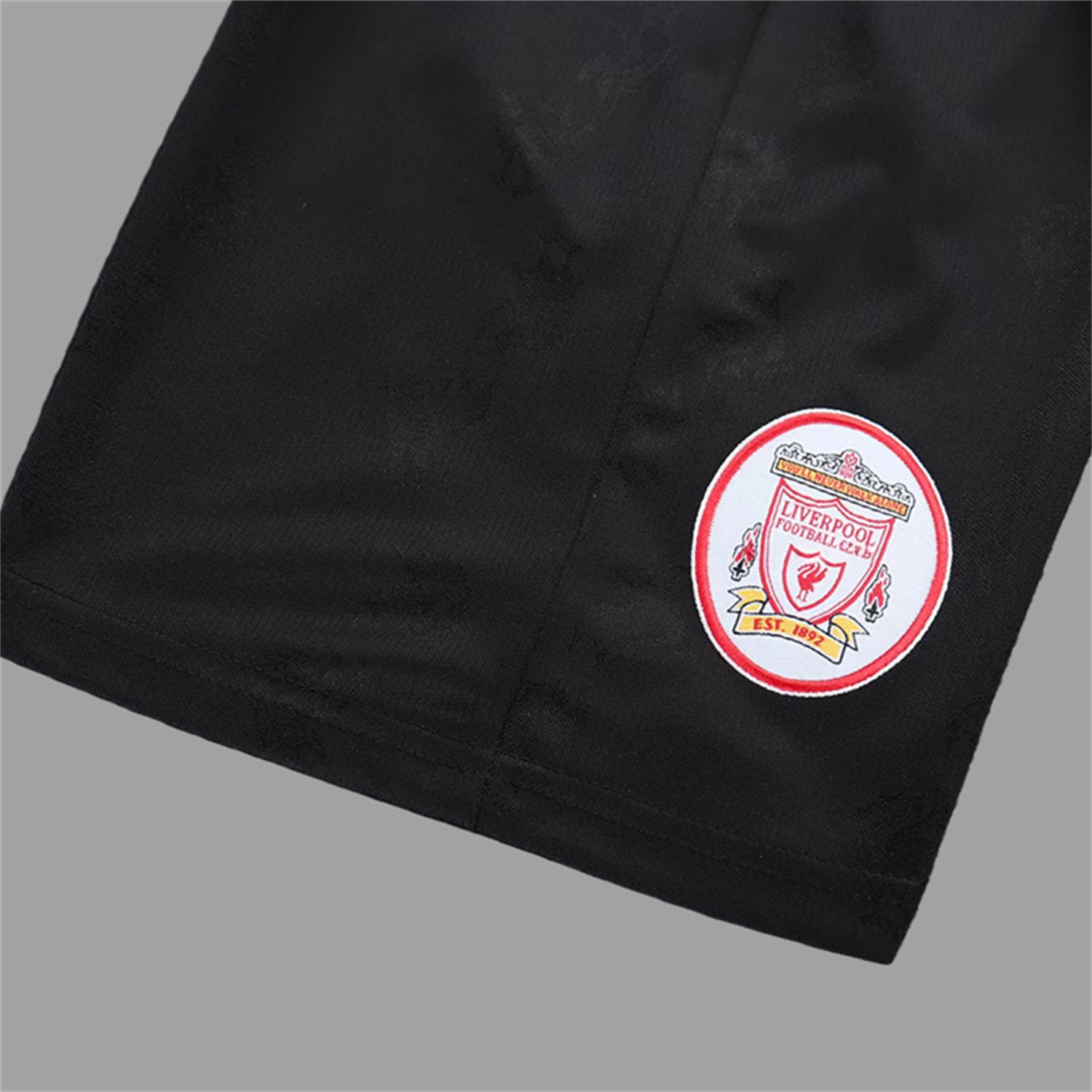 Retro Liver.pool 1996-97 Black Special Kids Kit - Unitedfutballjersey