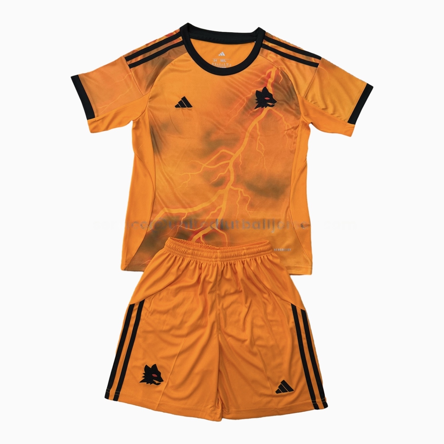 AS Roma 25-26 Away Kids Kit - Unitedfutballjersey
