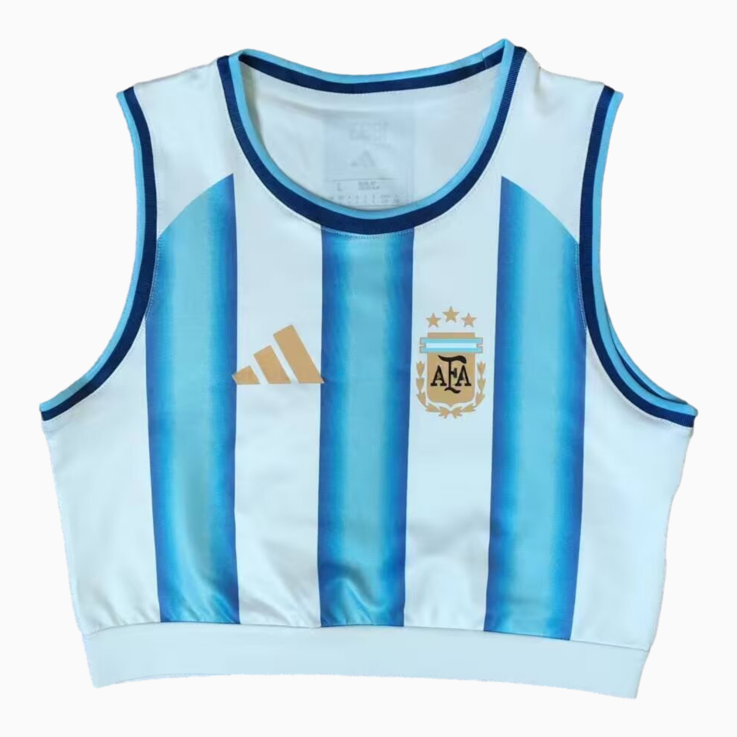 Women's Argentina 2026 Home Yoga Vest - Unitedfutballjersey