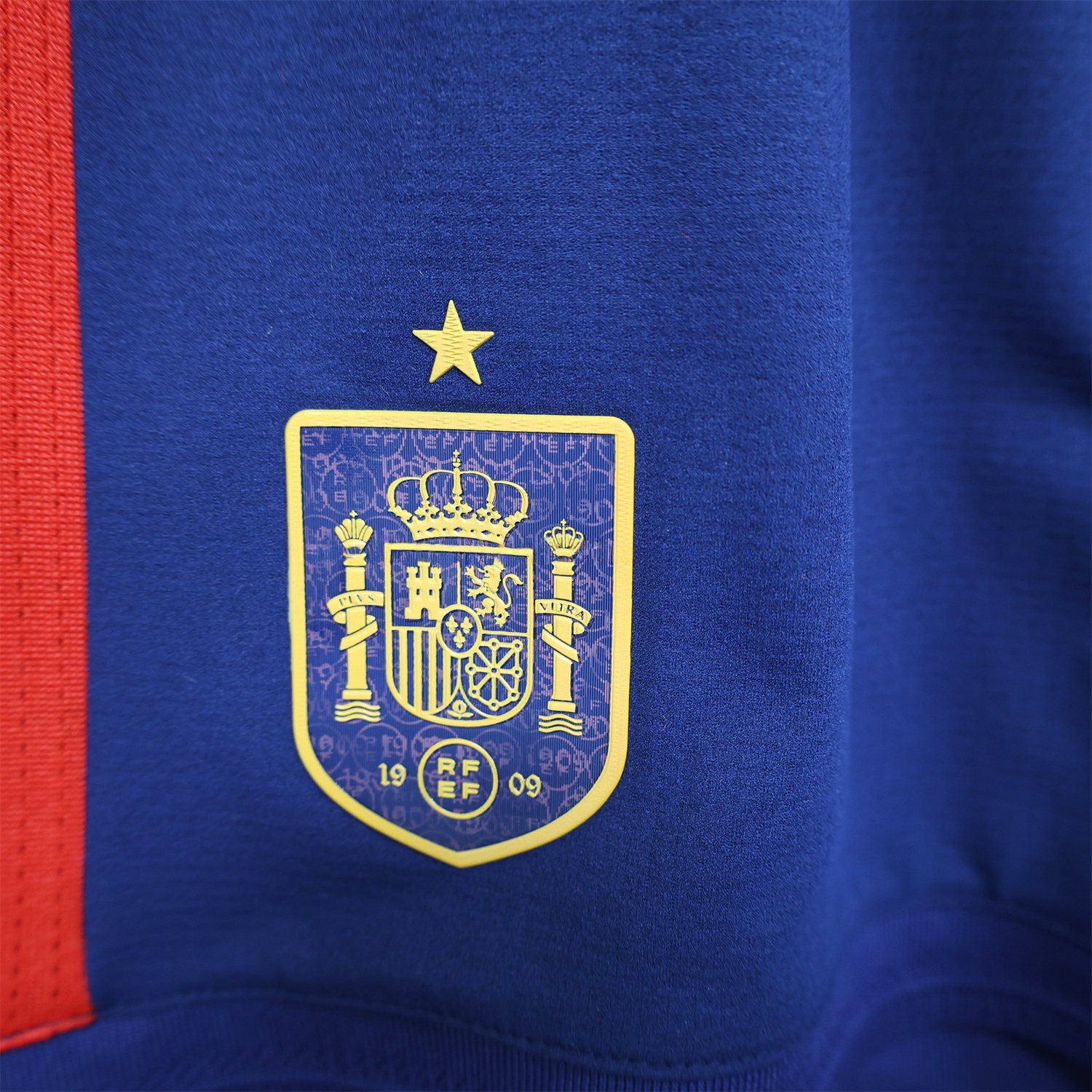 Spain 2026 Home Dark Blue Shorts - Player Version - Unitedfutballjersey