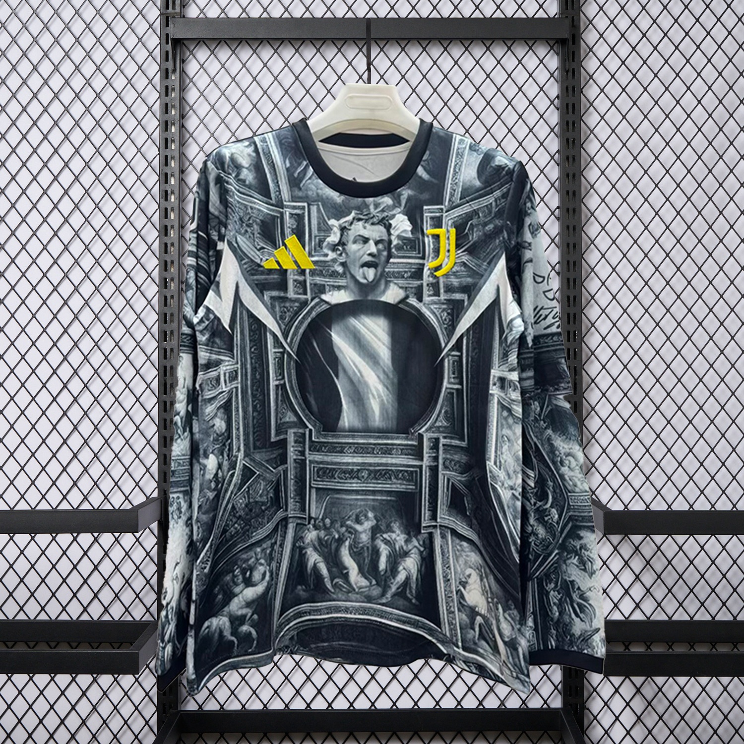 Juventus 25-26 Pre-Match Training Long Sleeves Jersey - Fans Version - Unitedfutballjersey