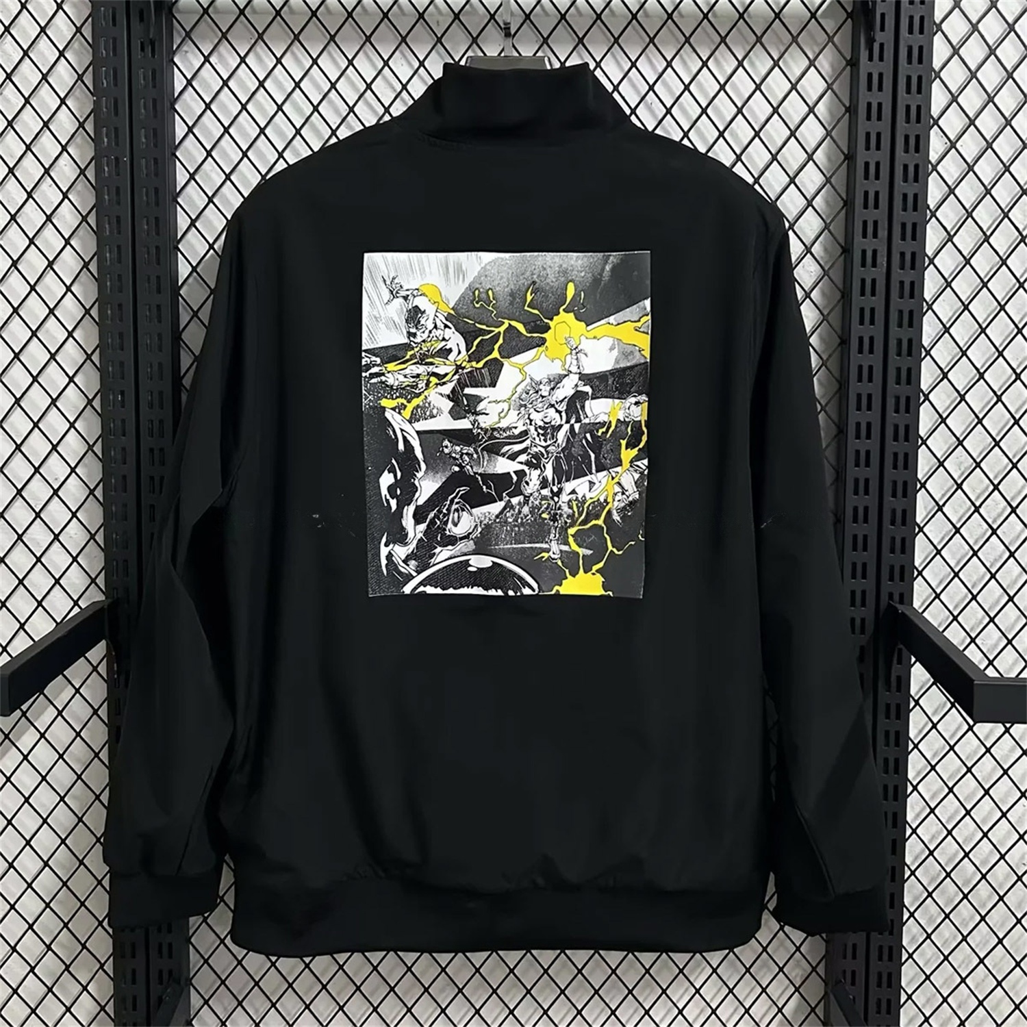 Real Madrid 25-26 Windbreaker Jacket - Black - Unitedfutballjersey