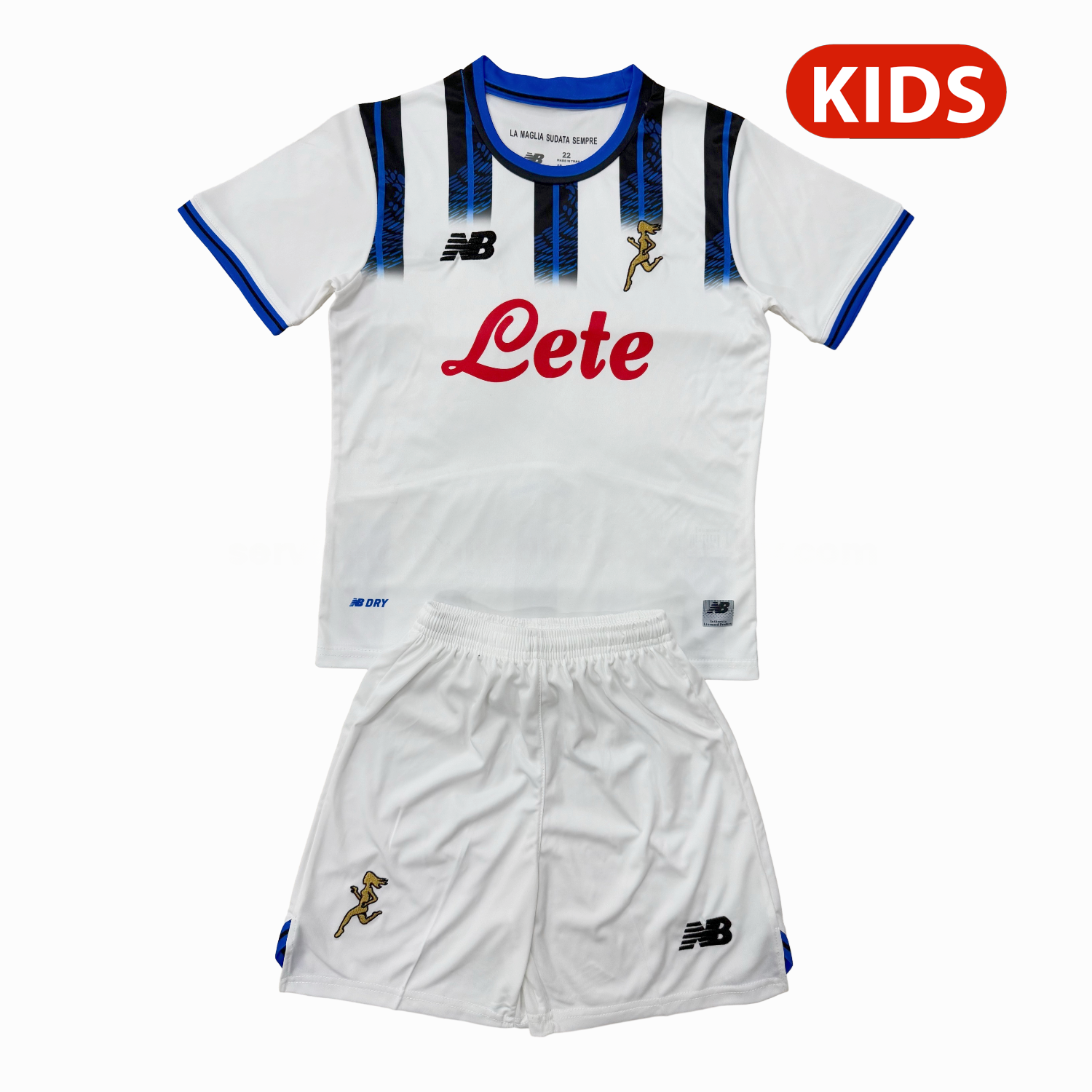 Atalanta 25-26 Away Kids Kit - Unitedfutballjersey