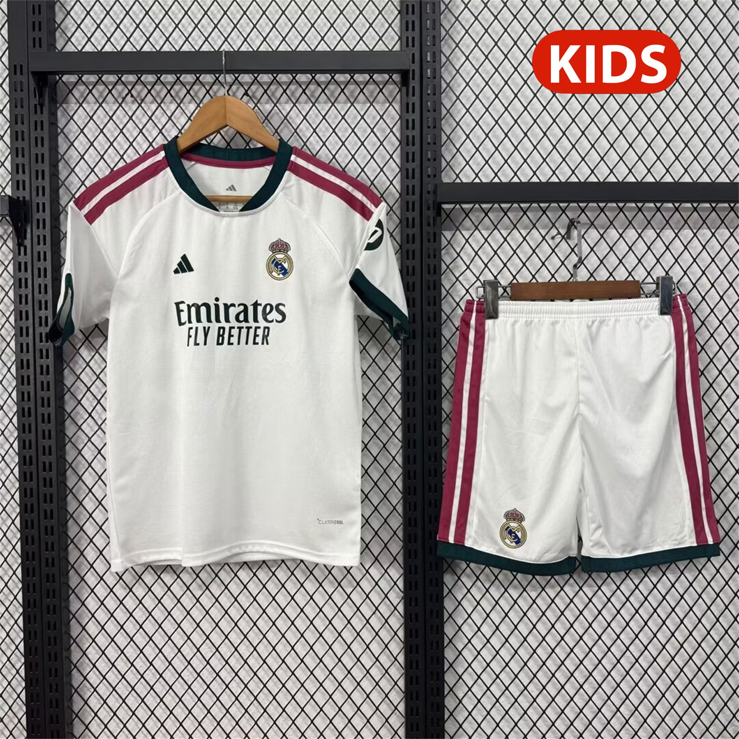 Real Madrid 26-27 Home Kids Kit - Fans Version - Unitedfutballjersey