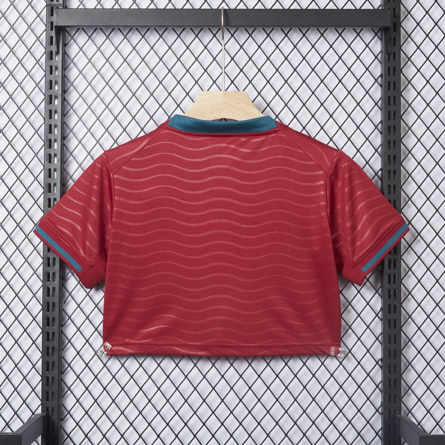 Women's Portugal 2026 Home Cropped Jersey - Unitedfutballjersey