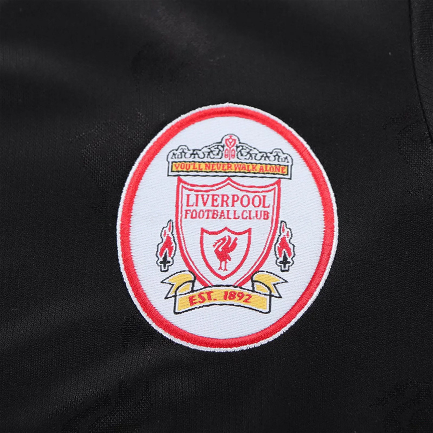 Retro Liver.pool 1996-97 Black Special Kids Kit - Unitedfutballjersey