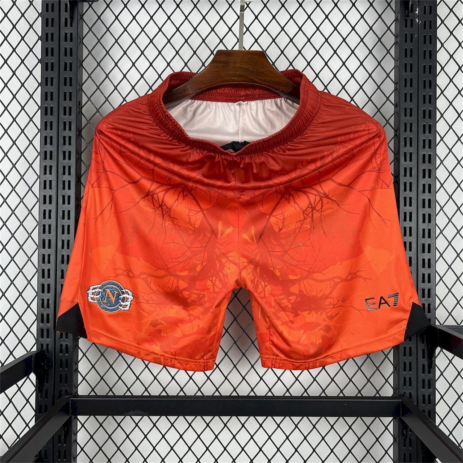 Napoli 25-26 Halloween Orange Shorts - Fans Version - Unitedfutballjersey