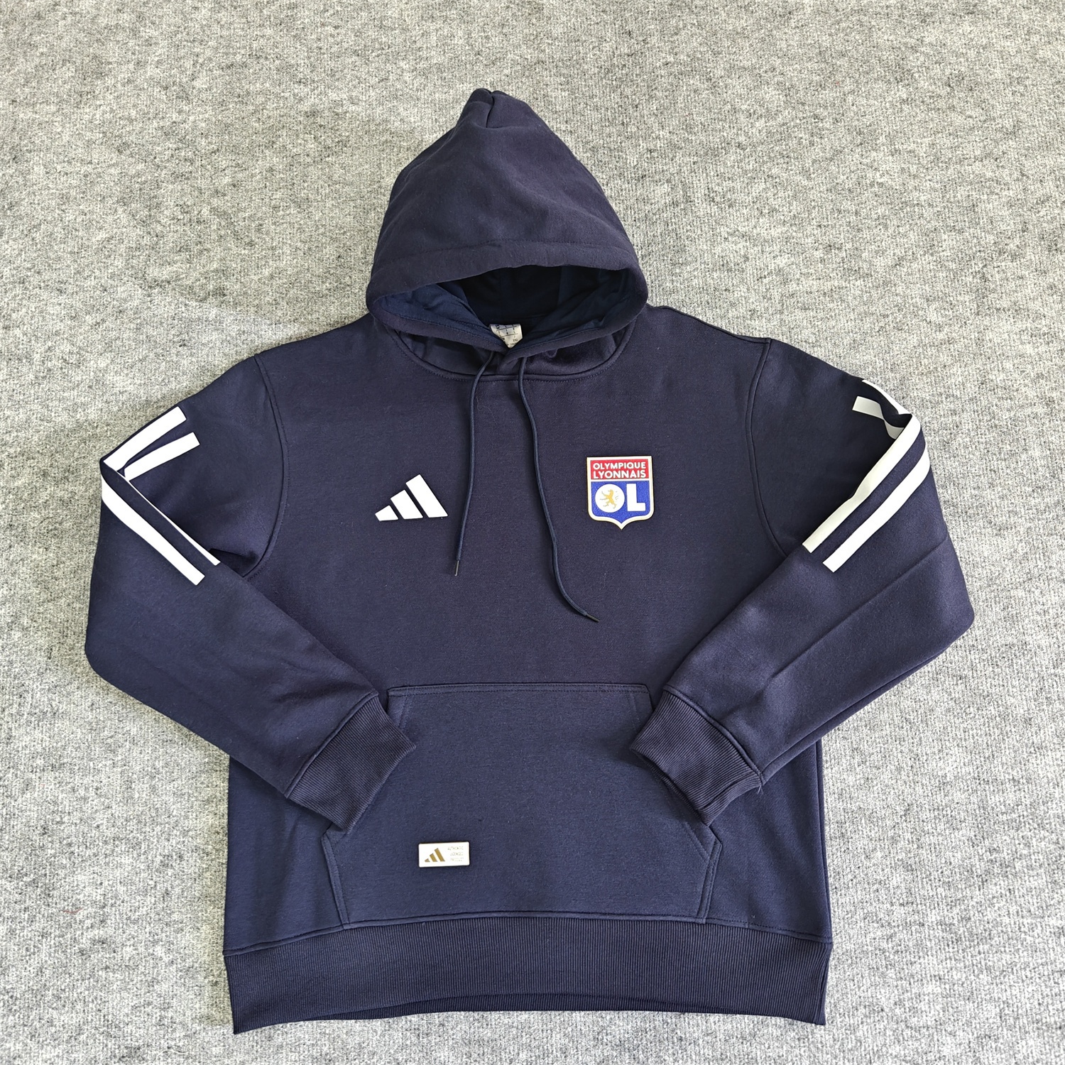 Lyon 25-26 Home Unisex Pullover Hoodie - Unitedfutballjersey