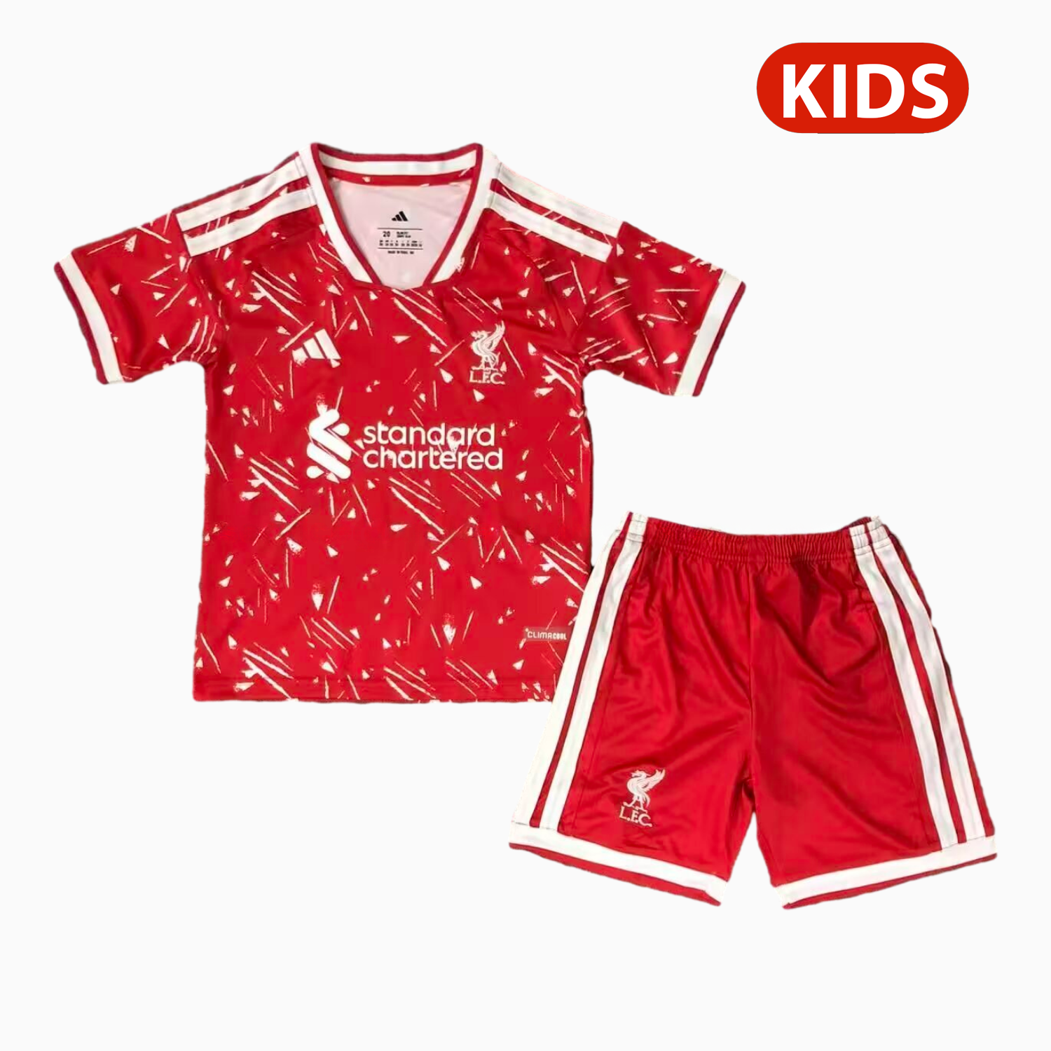 Liver.pool 26-27 Home Kids Kit - Unitedfutballjersey