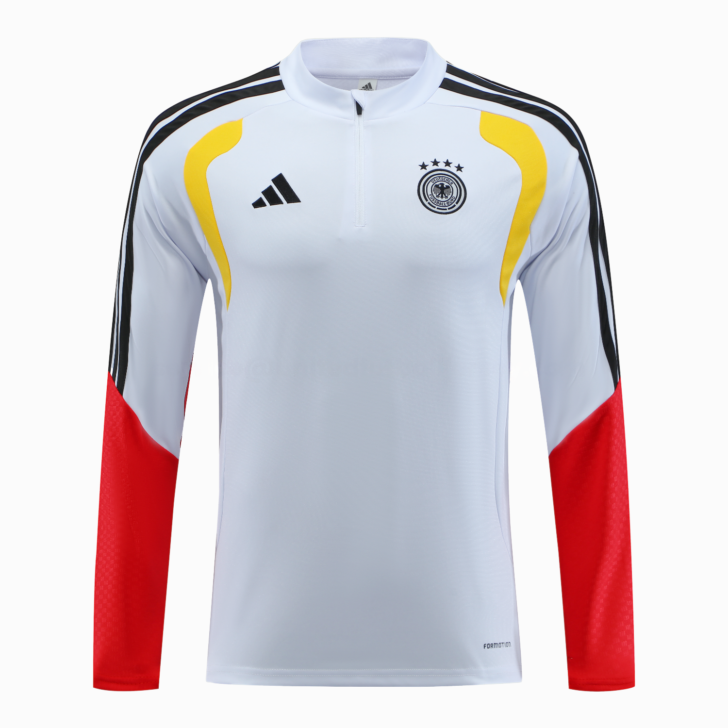 Germany 2026 Kids Long Sleeve Training Set - White Top & Pants - Unitedfutballjersey
