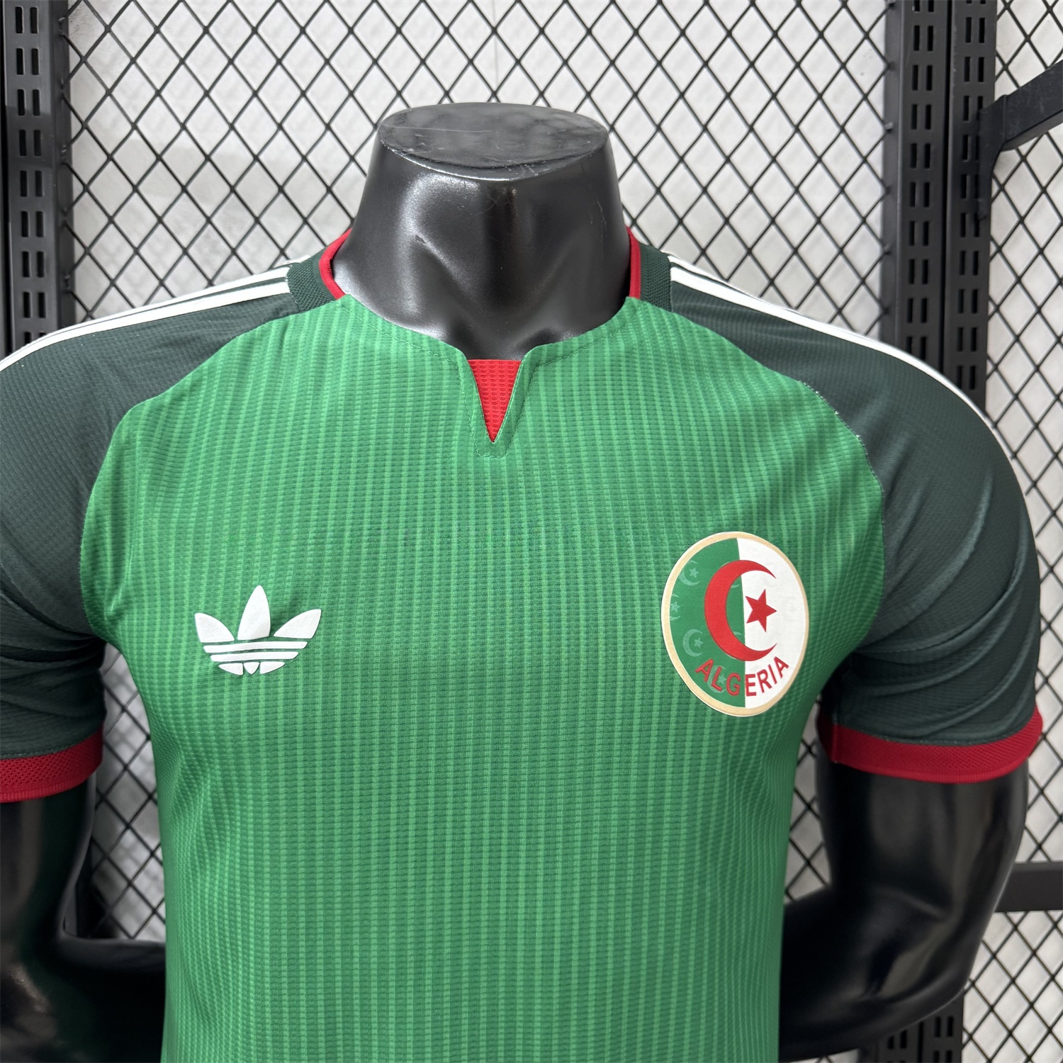 Algeria 2026 Away Green Jersey - Player Version - Unitedfutballjersey