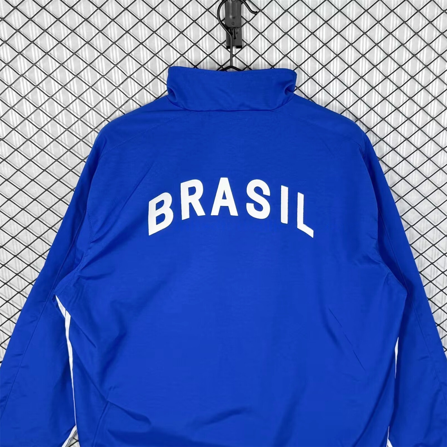 Retro Brazil 1998 Blue Windbreaker - Unitedfutballjersey