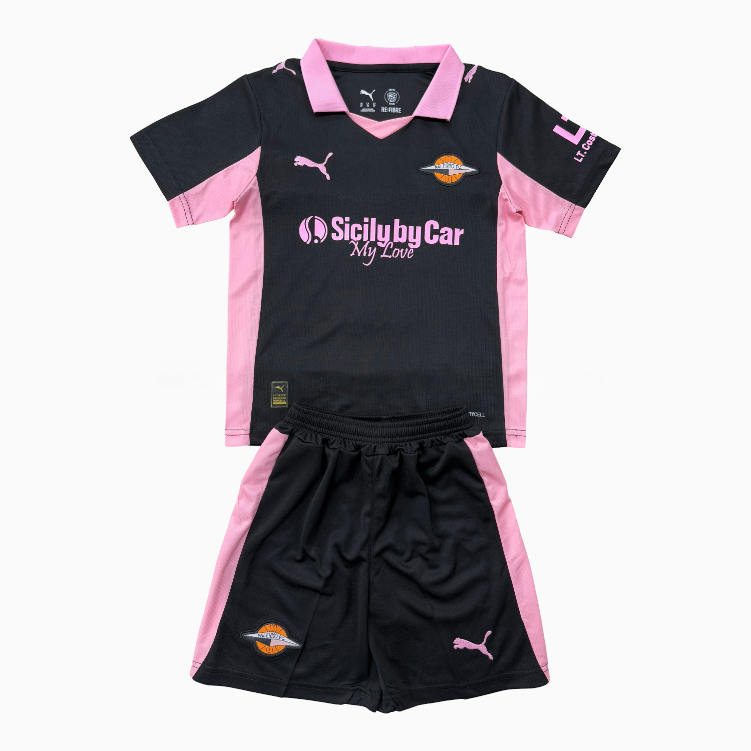 Palermo 25-26 Away Kids Kit - Unitedfutballjersey