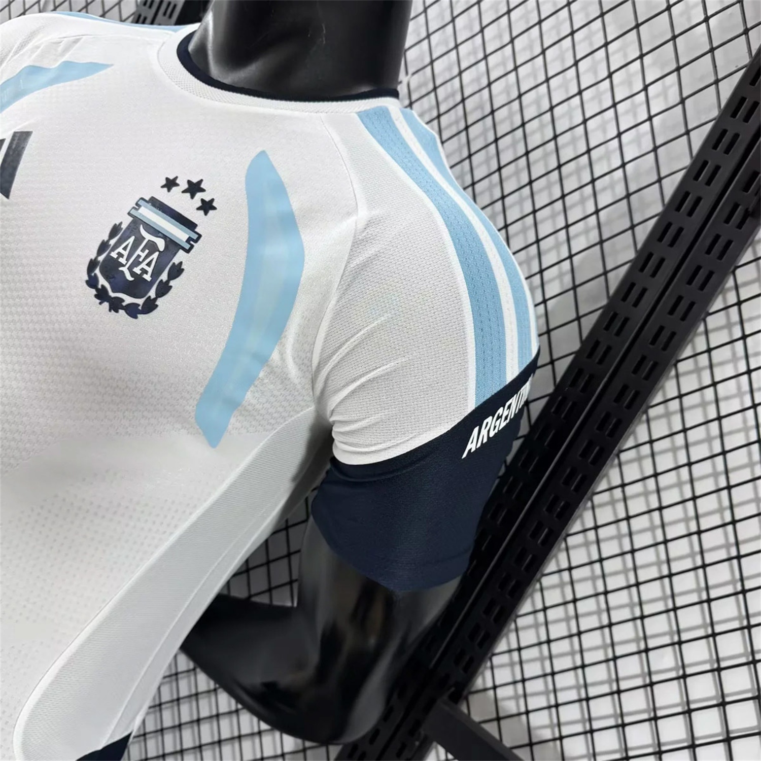 Argentina 2026 White Pre-Match Training Jersey - Player Version - Unitedfutballjersey