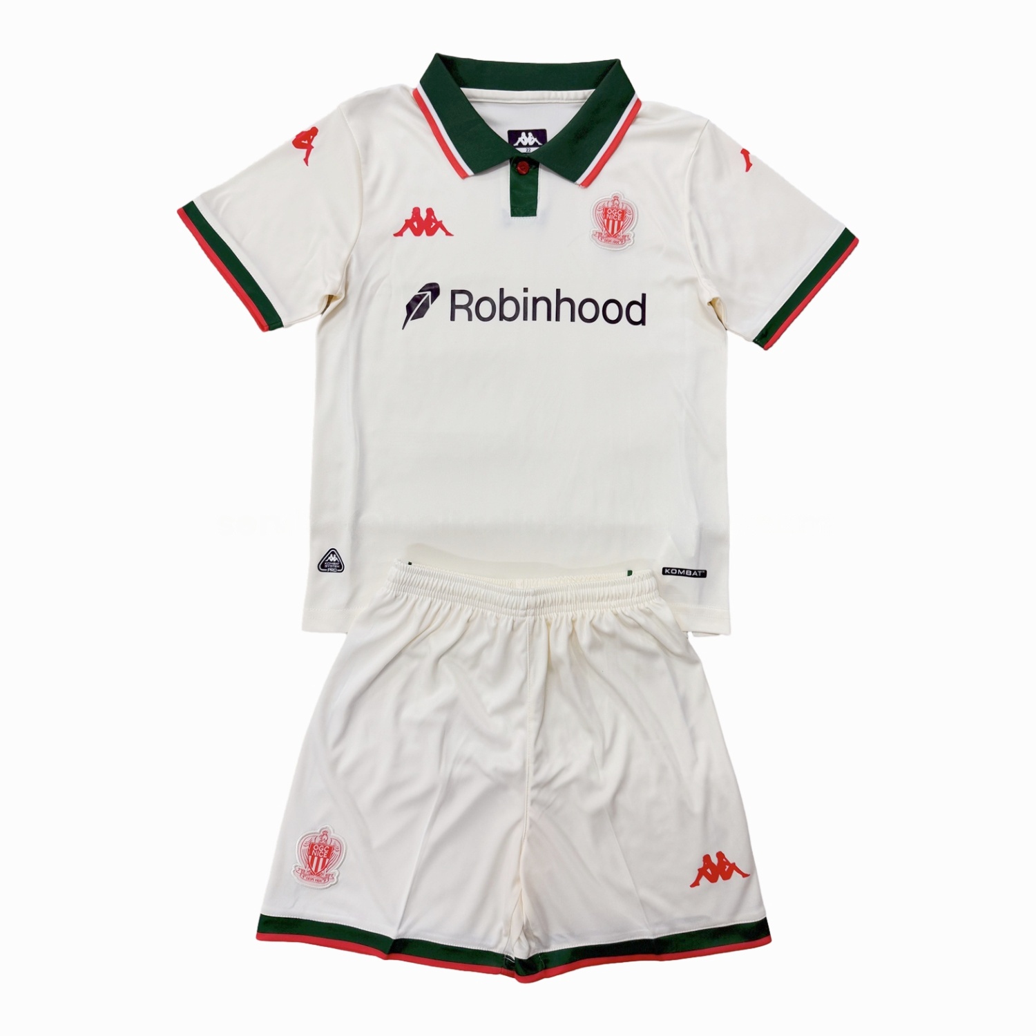 Nice 25-26 Away Kids Kit - Unitedfutballjersey