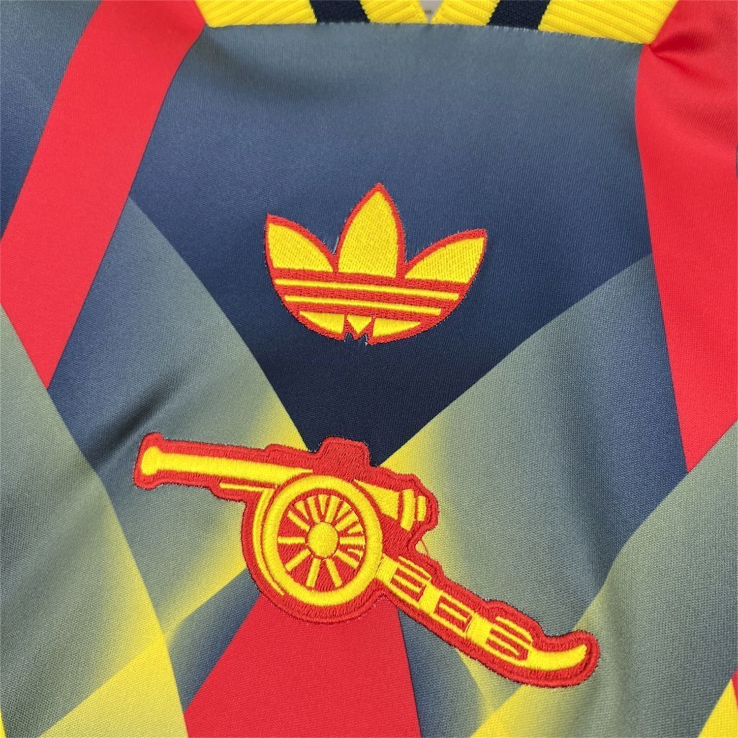 Arsenal 25-26 Red Yellow Blue LFSTLR Jersey - Fans Version - Unitedfutballjersey