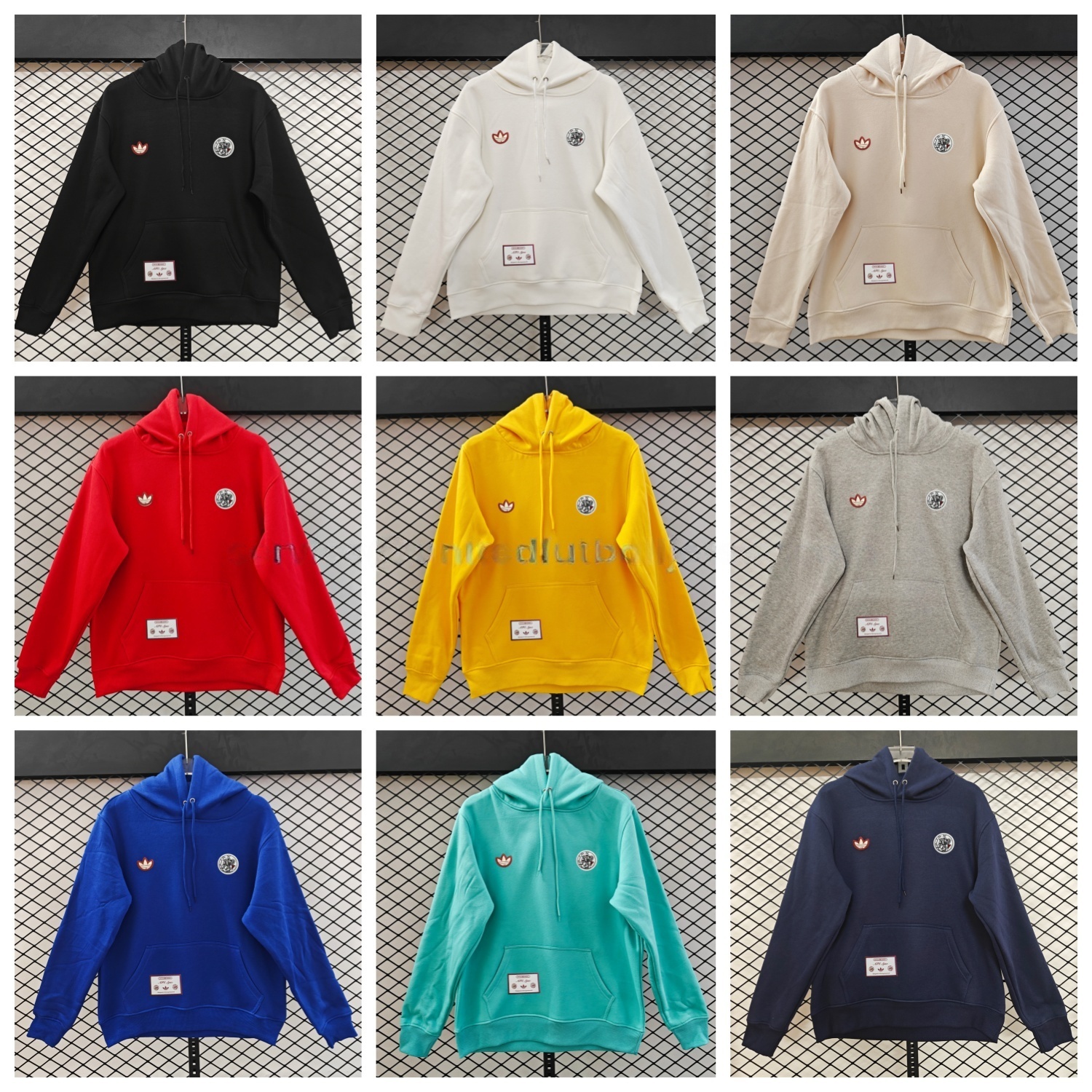 Ajax 25-26 Originals Terrace Icon Unisex Pullover Hoodie - Unitedfutballjersey