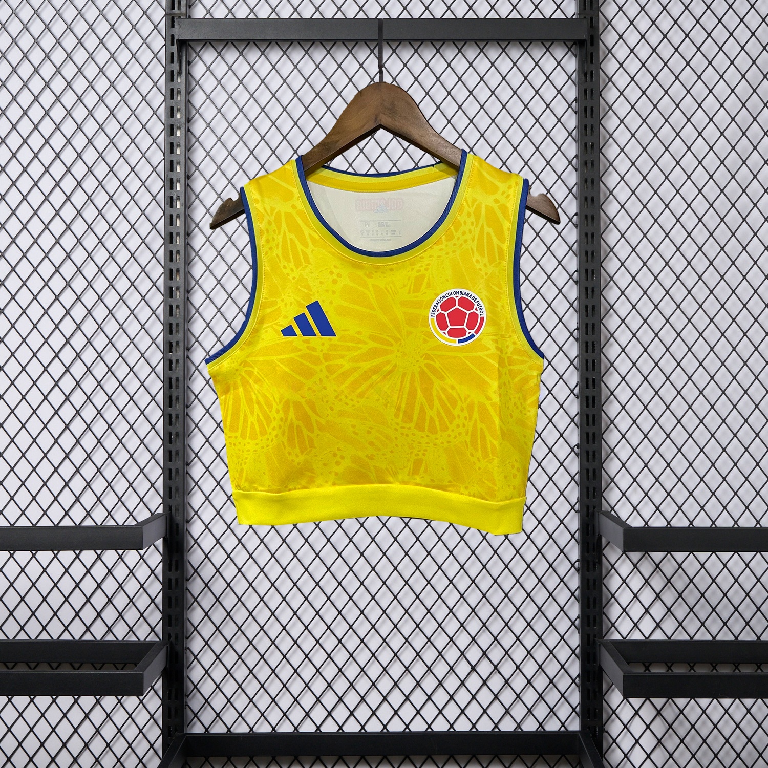 Women's Colombia 2026 Home Yoga Vest - Unitedfutballjersey