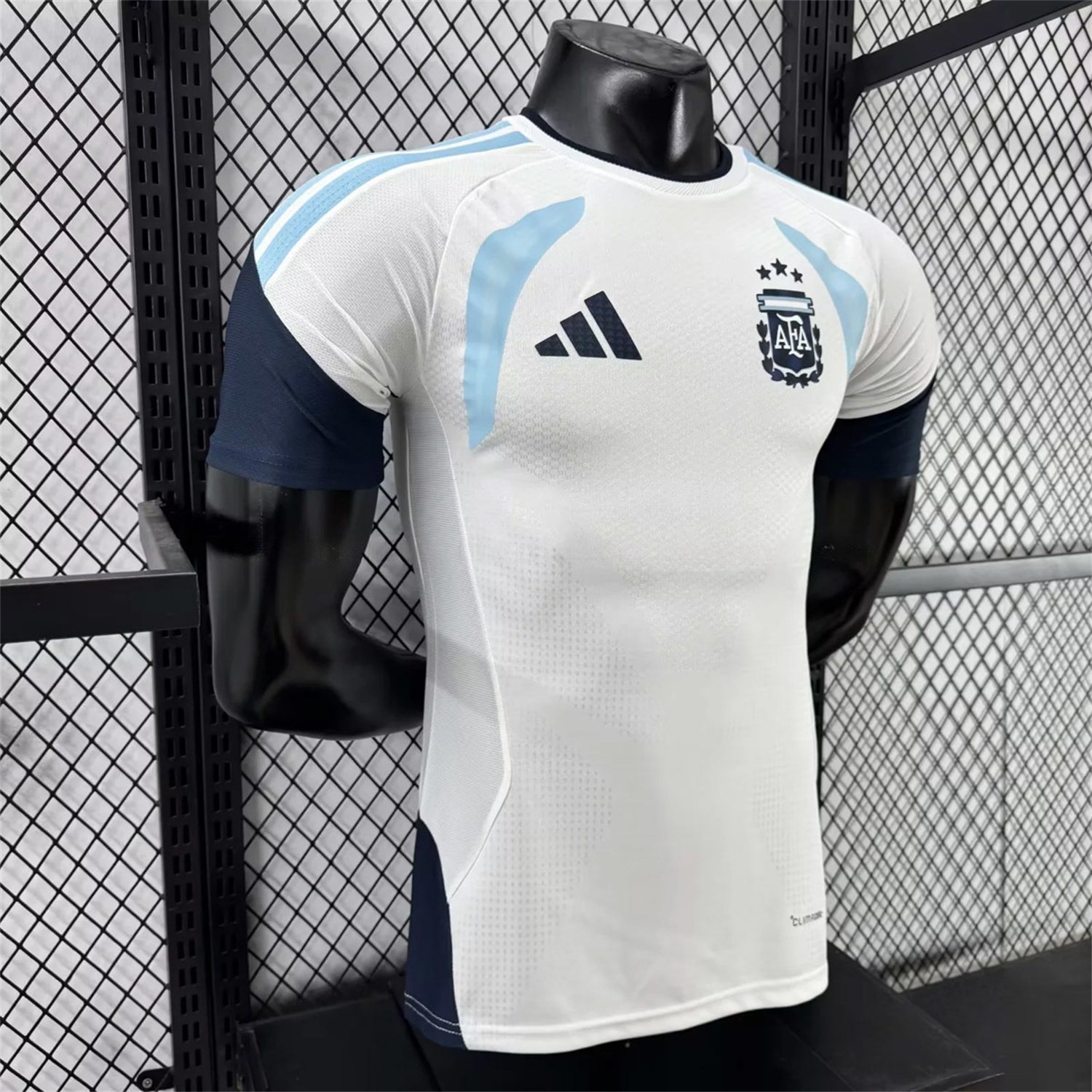 Argentina 2026 White Pre-Match Training Jersey - Player Version - Unitedfutballjersey