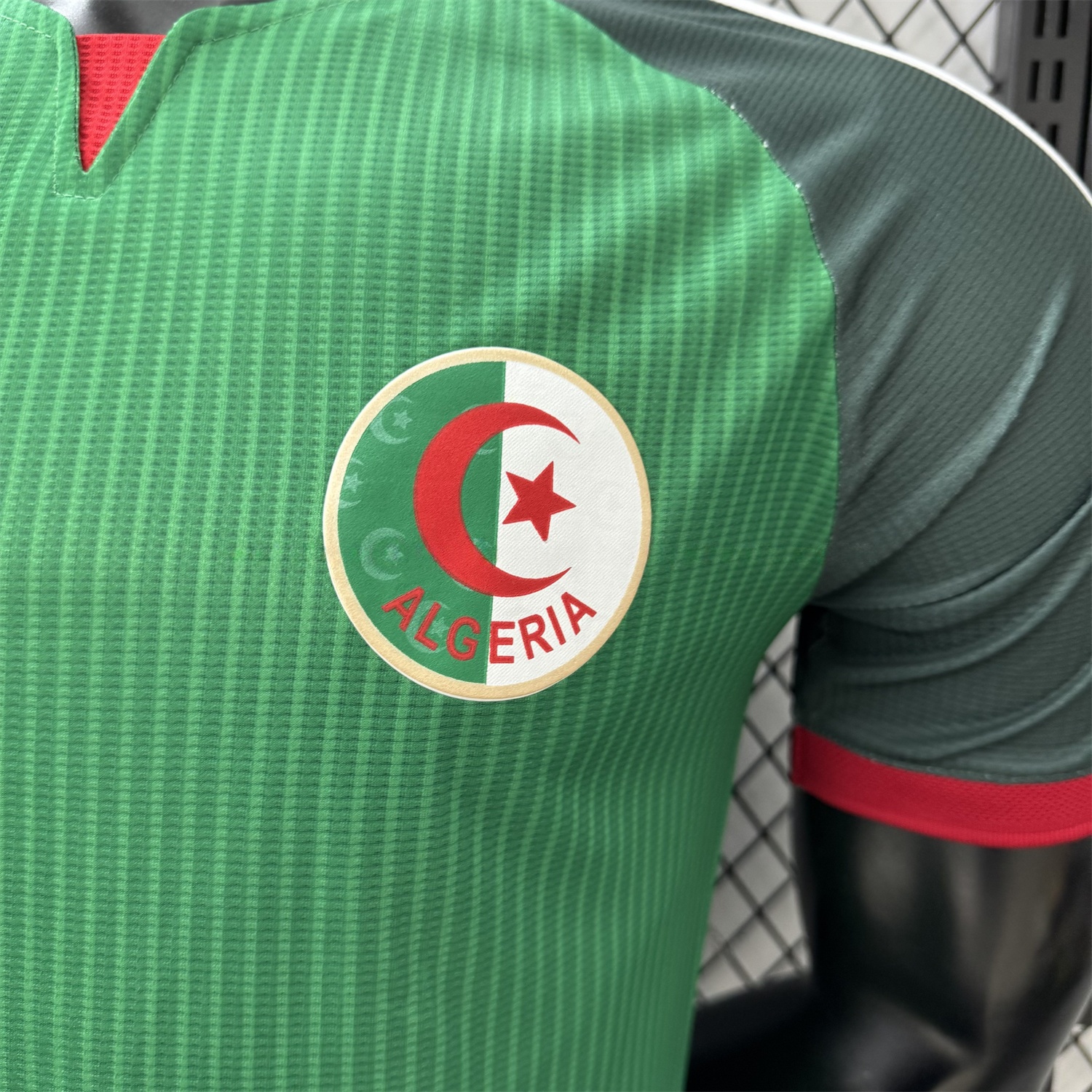 Algeria 2026 Away Green Jersey - Player Version - Unitedfutballjersey
