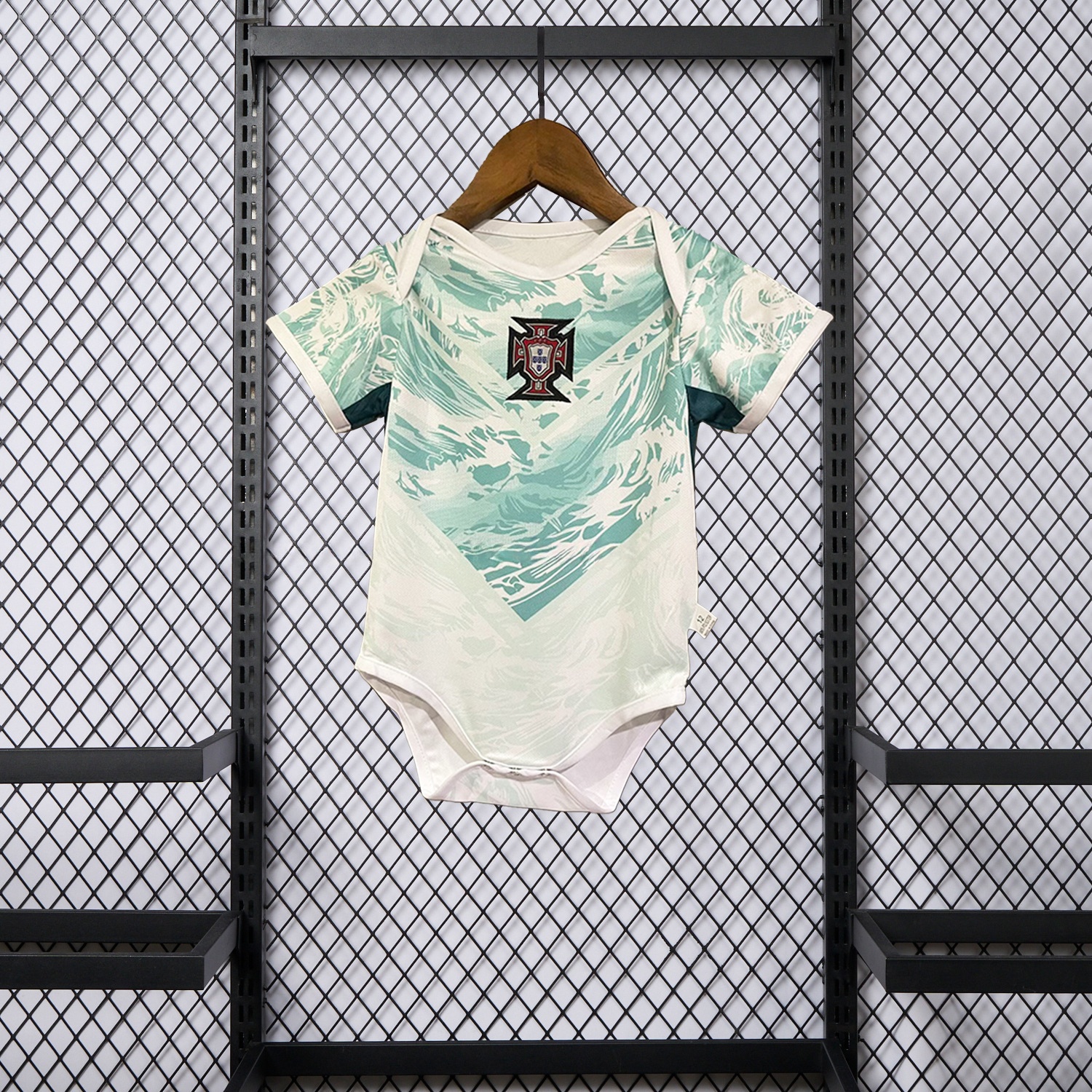 Portugal 2026 Away Baby Crawling Suit - Unitedfutballjersey