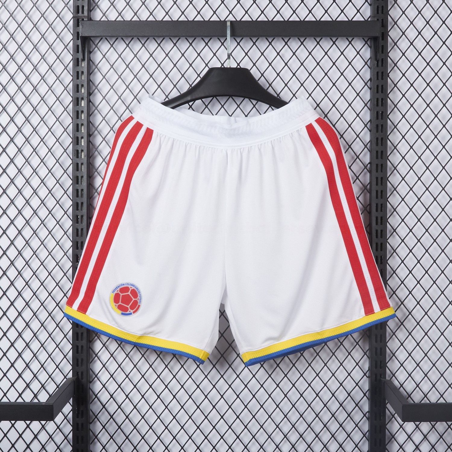 Colombia 2026 White Shorts - Player Version - Unitedfutballjersey