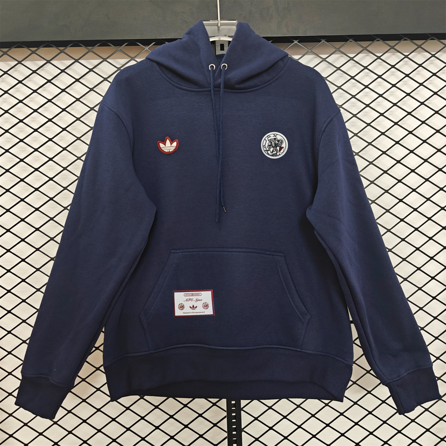 Ajax 25-26 Originals Terrace Icon Unisex Pullover Hoodie - Unitedfutballjersey