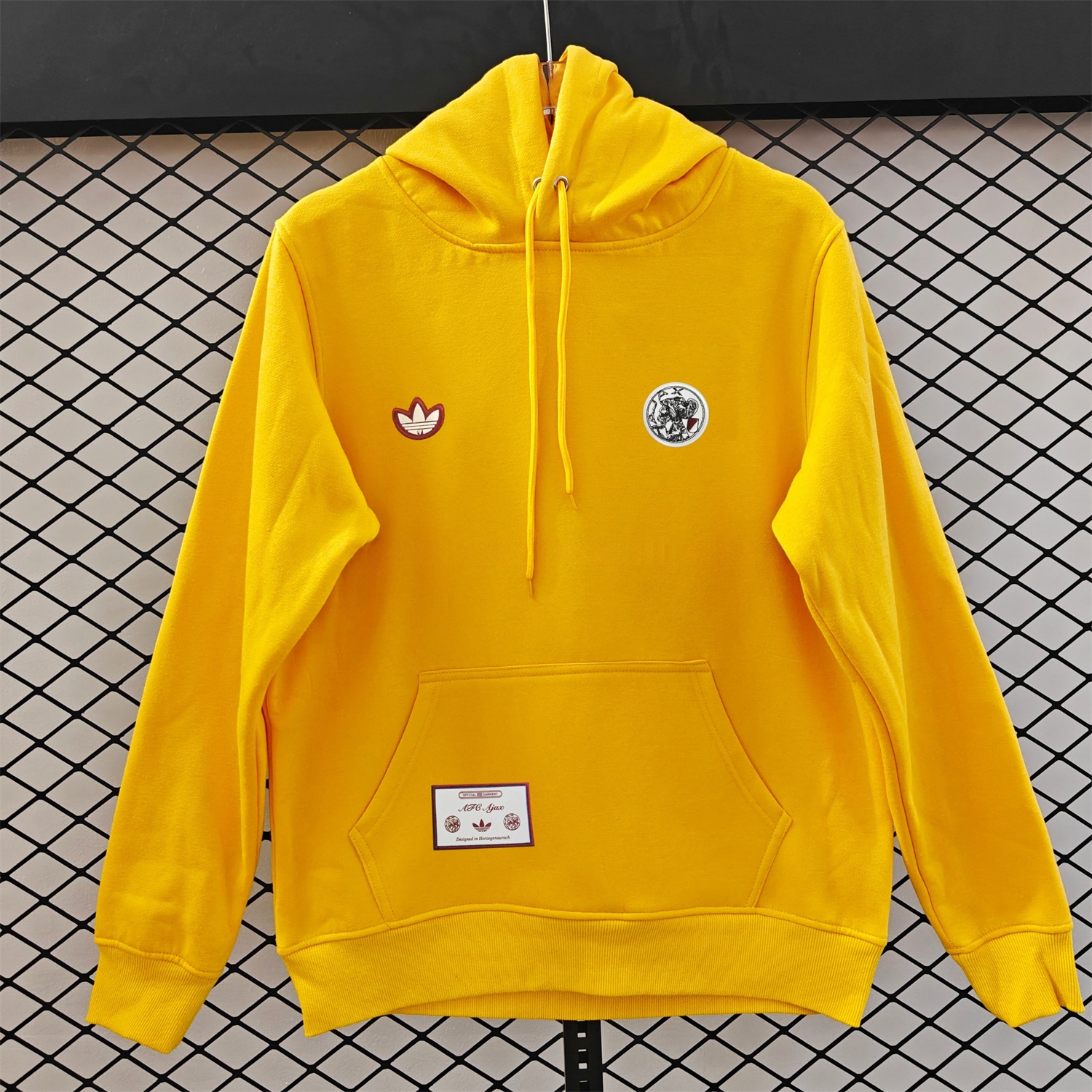 Ajax 25-26 Originals Terrace Icon Unisex Pullover Hoodie - Unitedfutballjersey