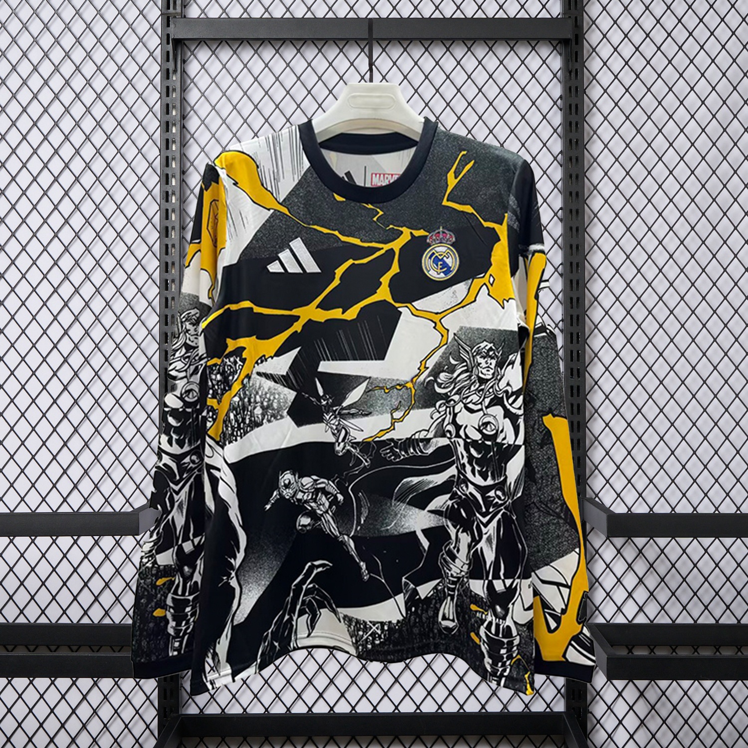 Real Madrid 25-26 Comics Special Long Sleeves Jersey - Fans Version - Unitedfutballjersey