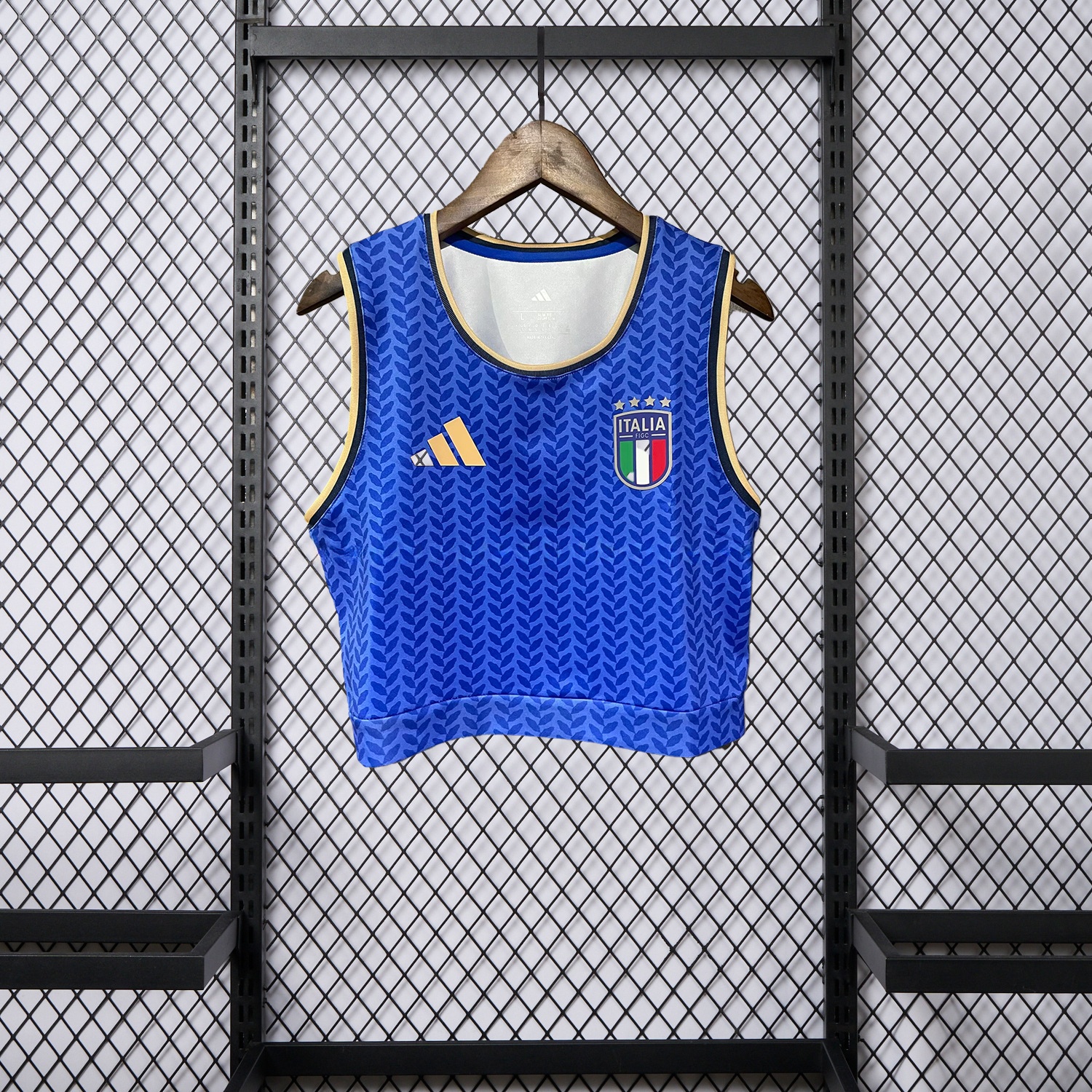 Women's Italy 2026 Home Yoga Vest - Unitedfutballjersey