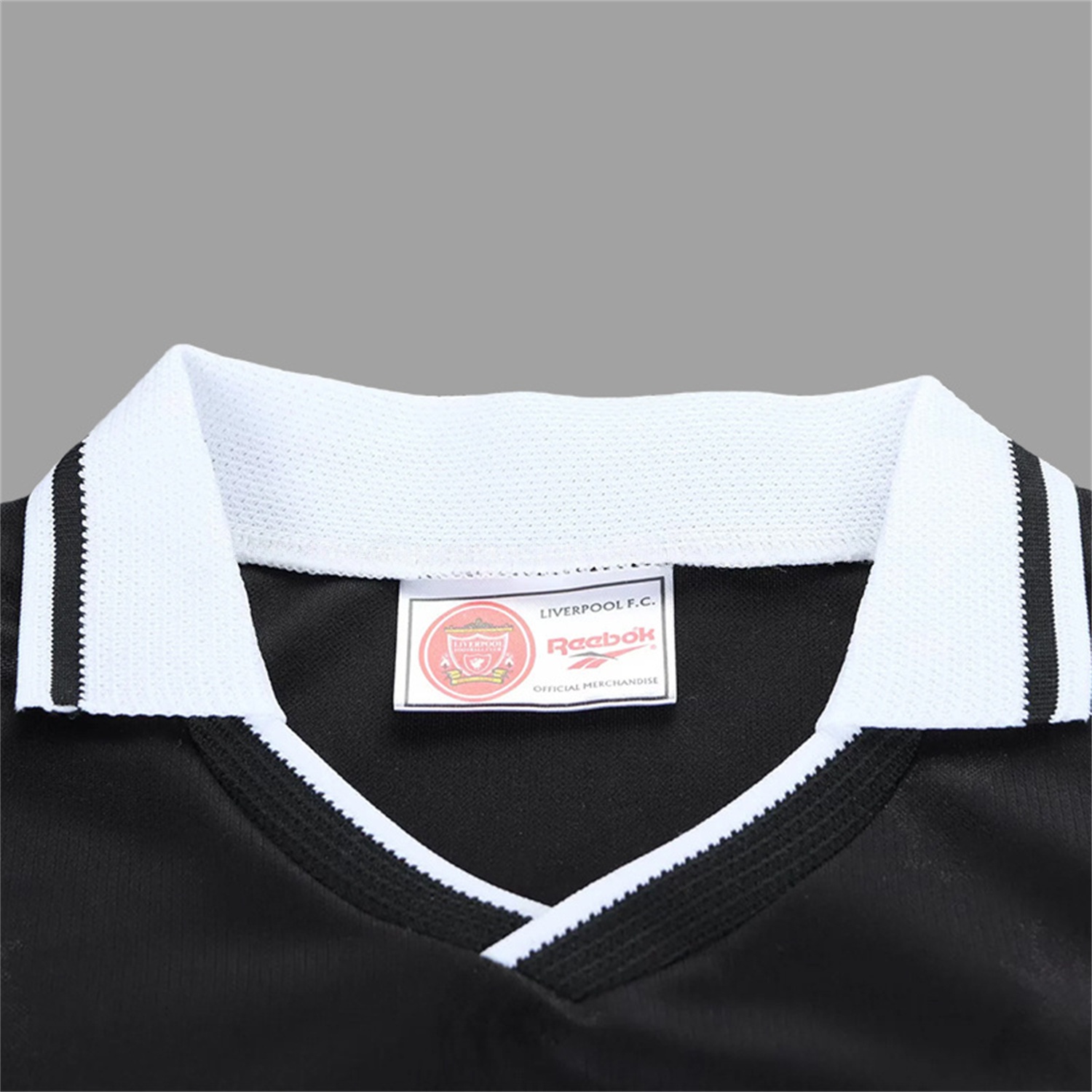 Retro Liver.pool 1996-97 Black Special Kids Kit - Unitedfutballjersey