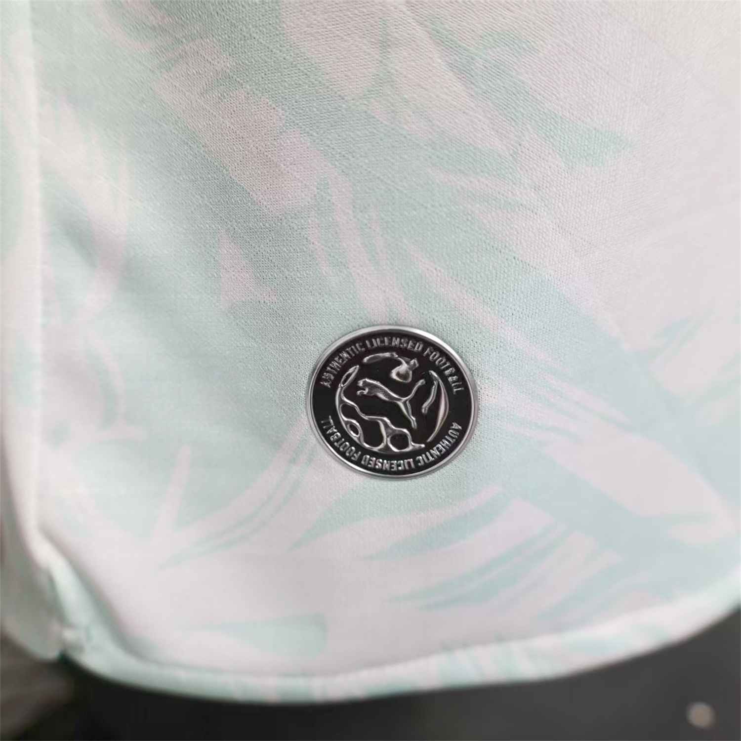 Portugal 2026 Away White And Cyan Long Sleeves Jersey - Player Version - Unitedfutballjersey