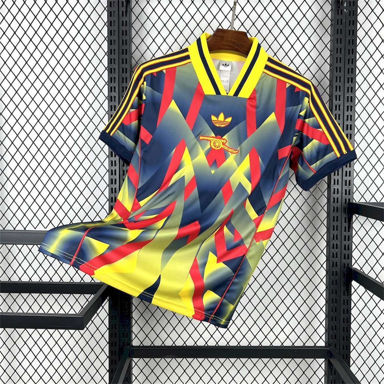 Arsenal 25-26 Red Yellow Blue LFSTLR Jersey - Fans Version - Unitedfutballjersey