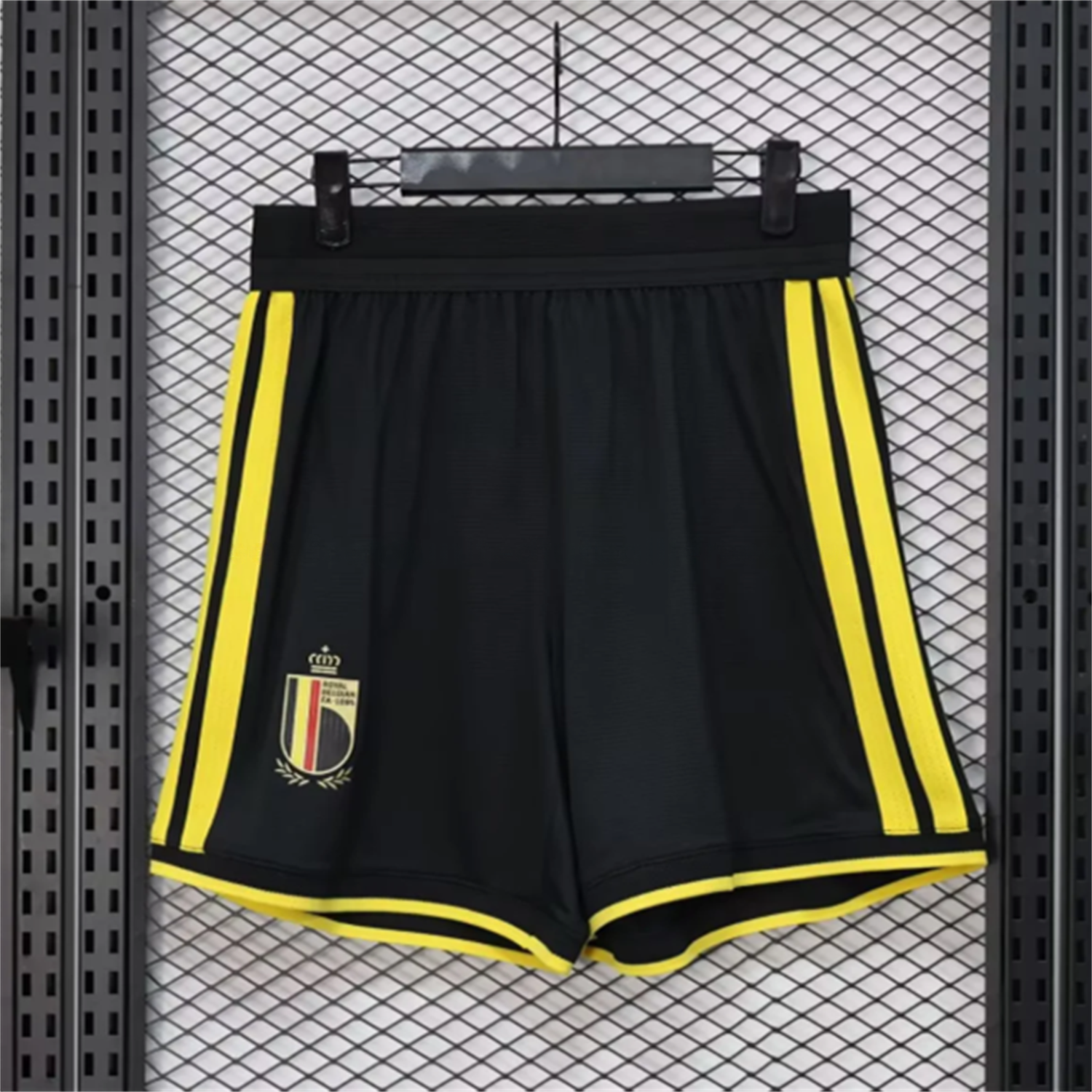 Belgium 2026 Black Shorts - Player Version - Unitedfutballjersey