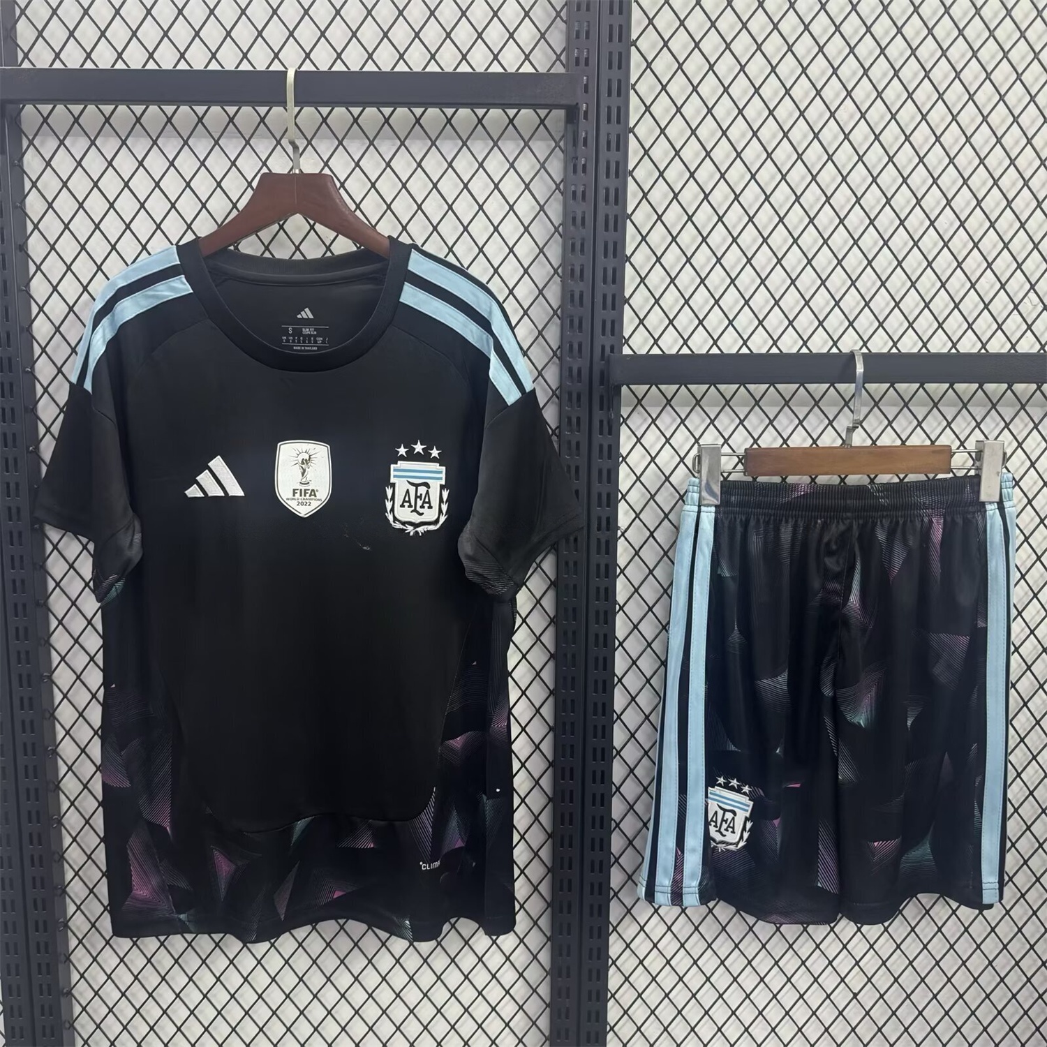 Argentina 2026 Goalkeeper Black Kids Kit - Unitedfutballjersey