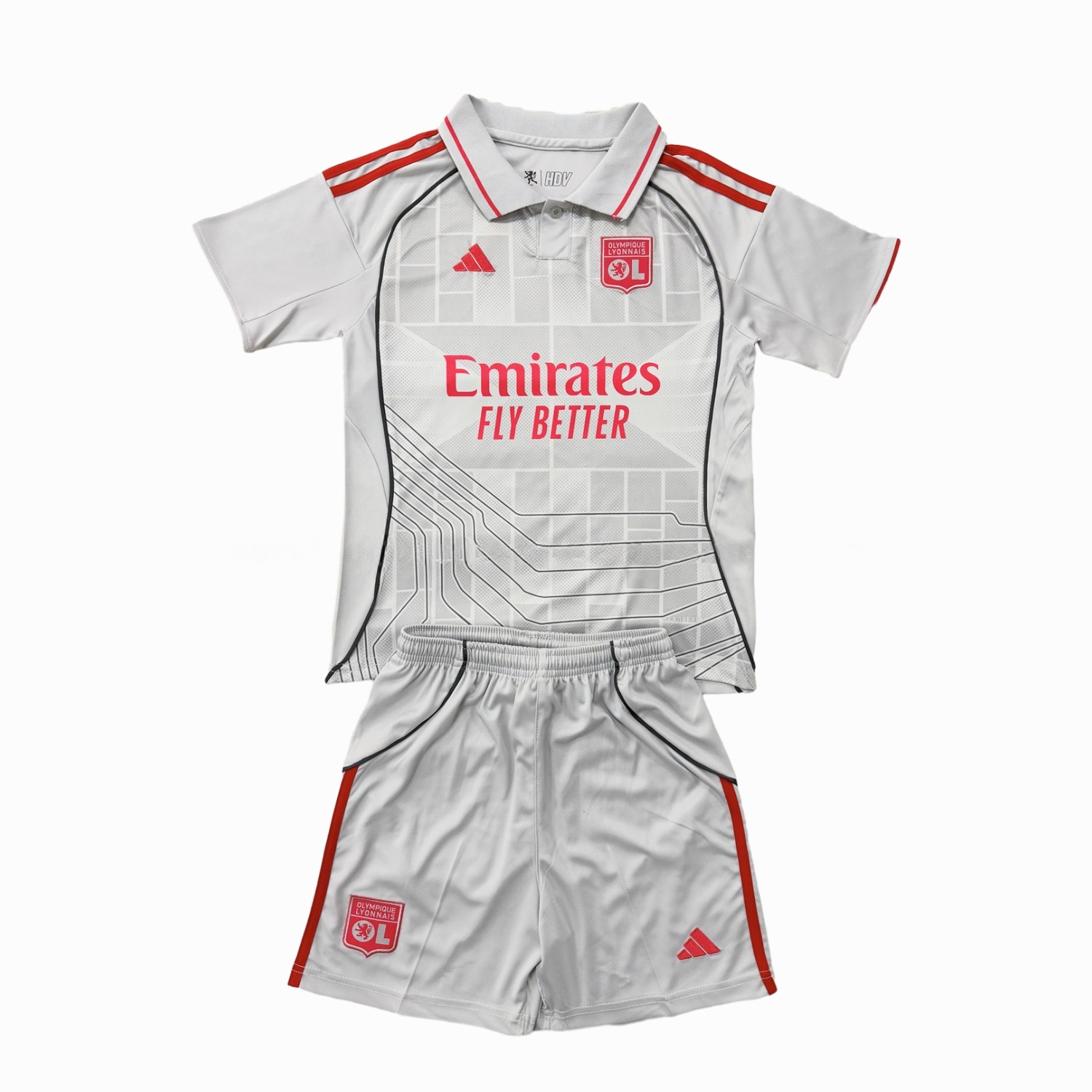 Lyon 25-26 Third Kids Kit - Unitedfutballjersey