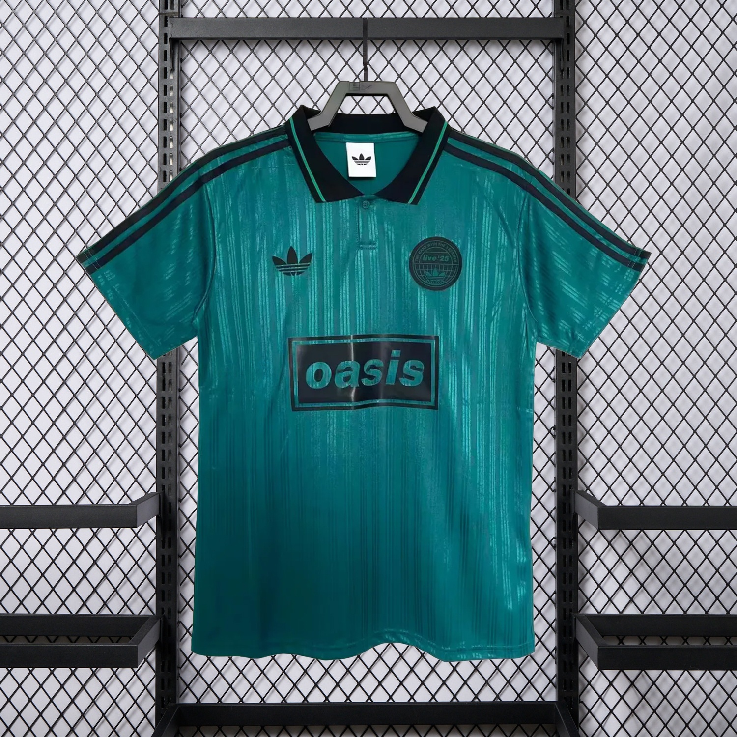 Bohemian 25-26 Oasis Originals Tour Dark Green Jersey With Number 25 - Fans Version - Unitedfutballjersey