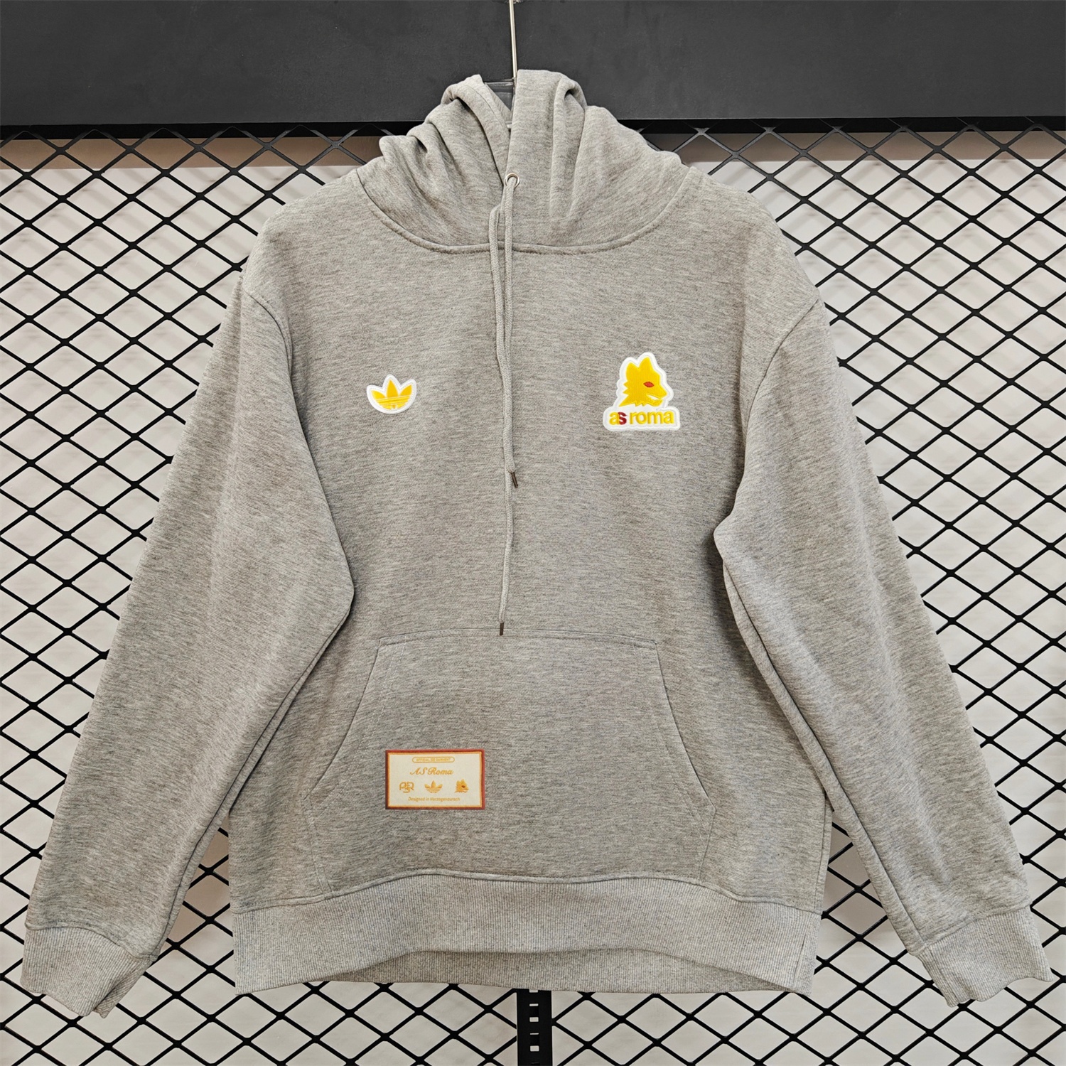 AS Roma 25-26 Originals Terrace Icon Unisex Pullover Hoodie - Unitedfutballjersey