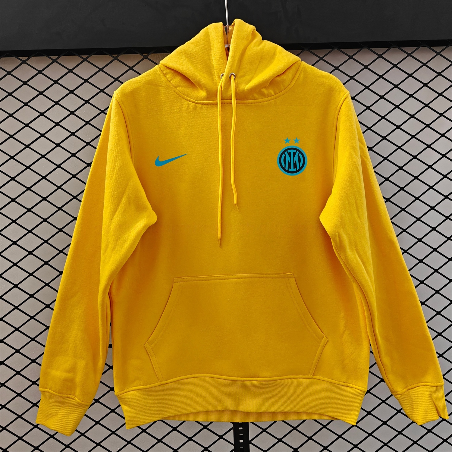 Inter Milan 25-26 Third Blue Icon Unisex Pullover Hoodie - Unitedfutballjersey
