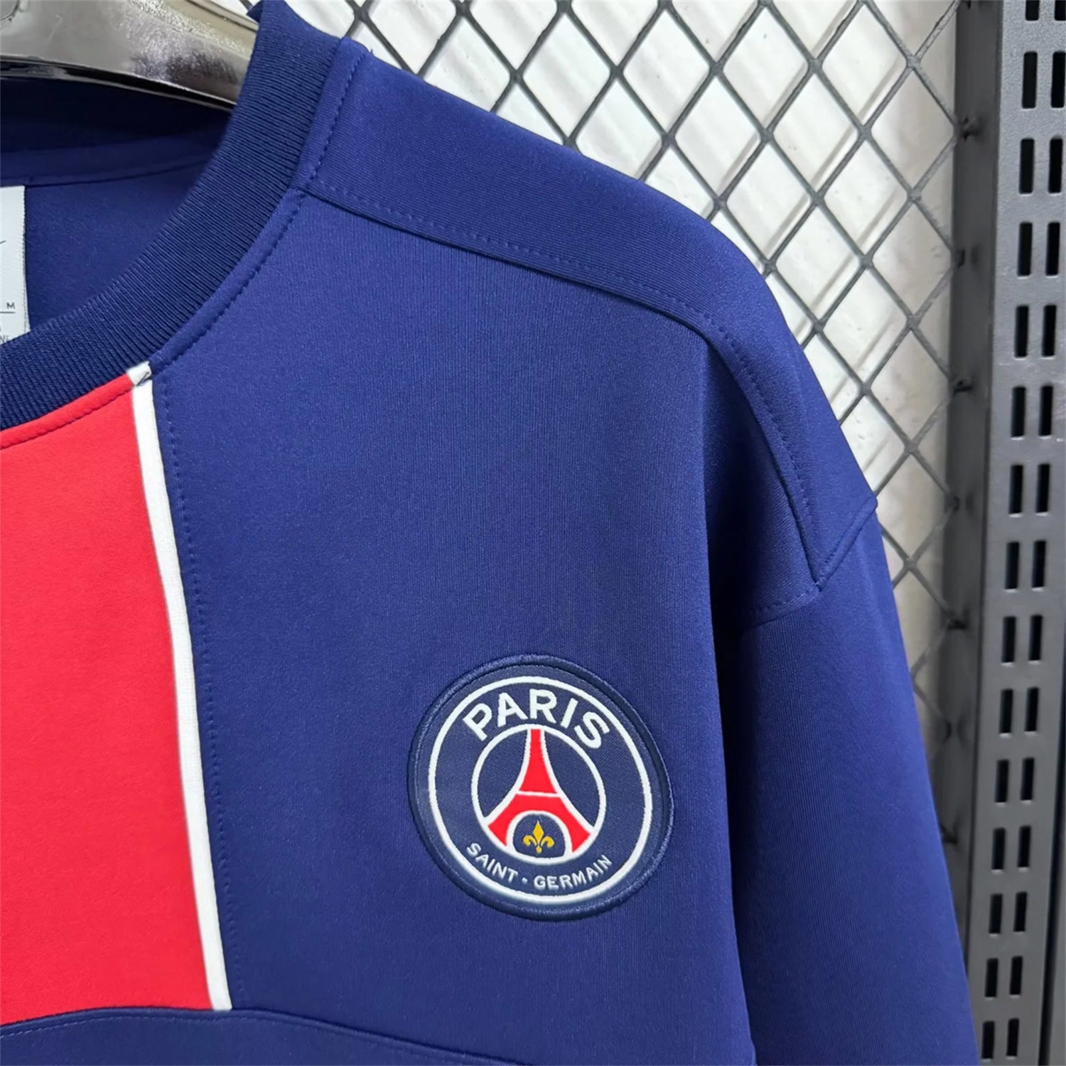Paris Saint-Germain PSG 25-26 Blue And Red Unisex Pullover Hoodie - Unitedfutballjersey