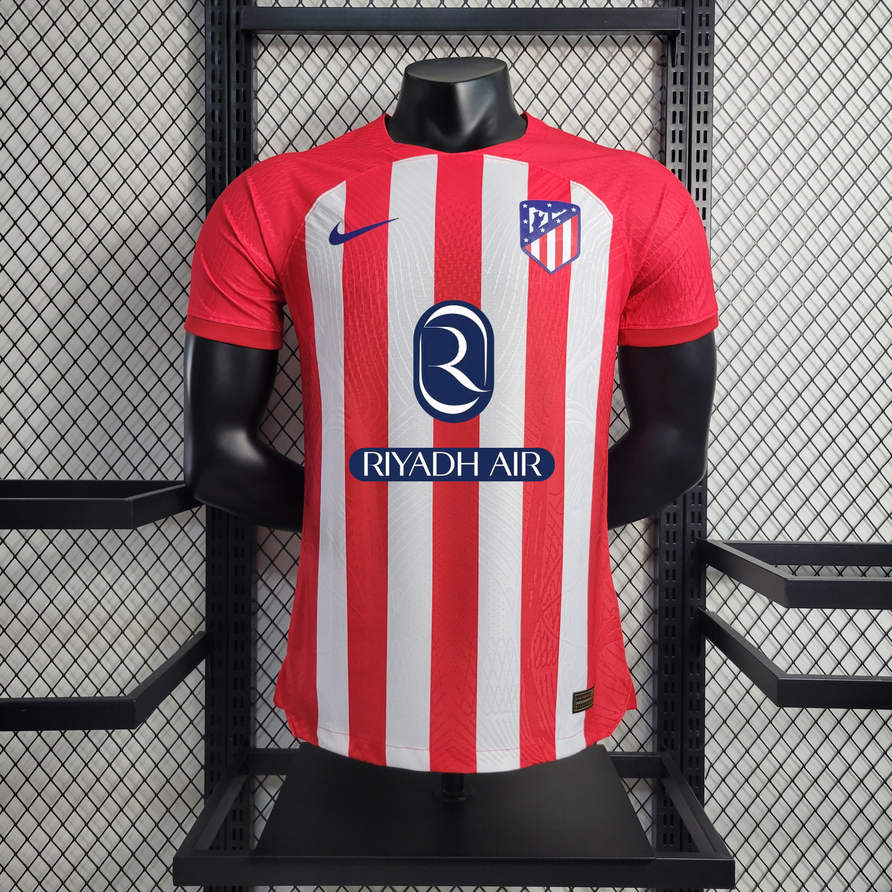 Atletico Madrid 23-24 Home Jersey - Player Version - Unitedfutballjersey