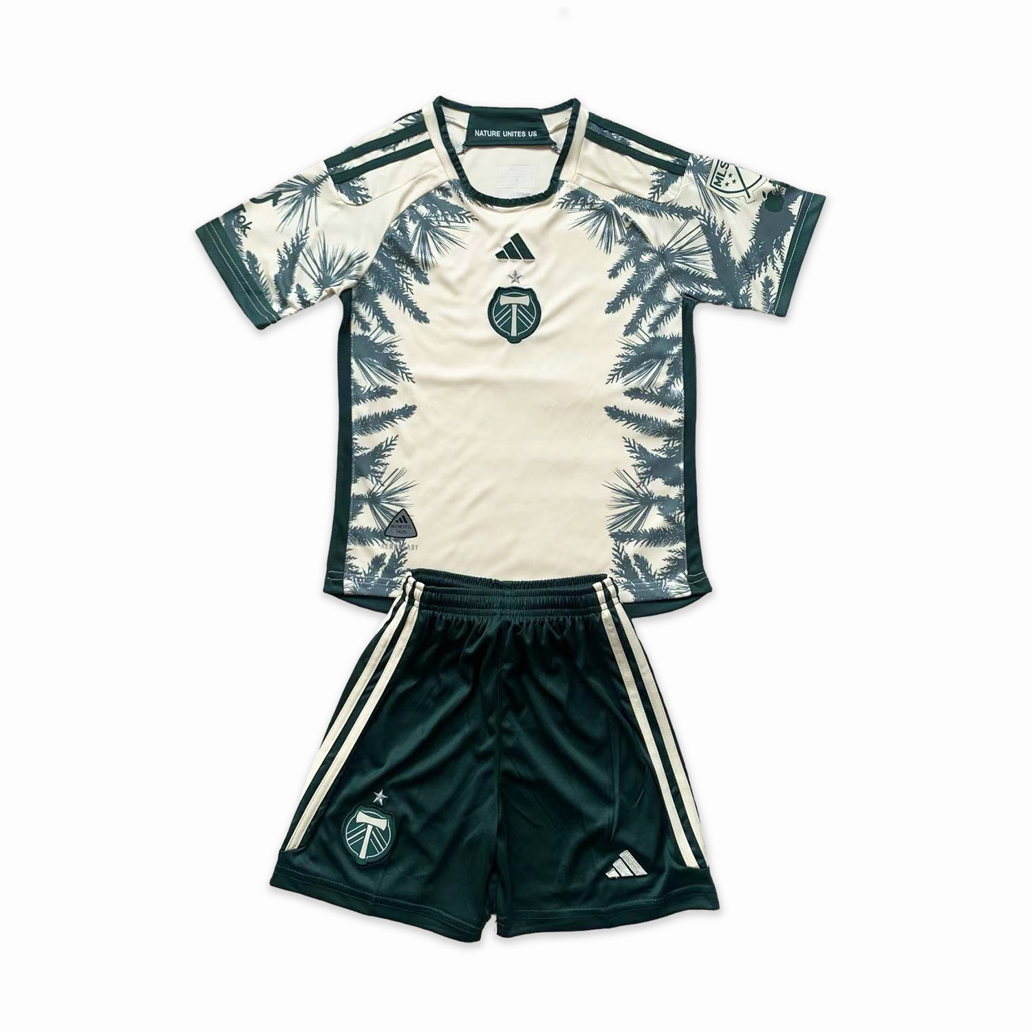 Portland Timbers 2024 Away Stadium Kids Kit - Unitedfutballjersey