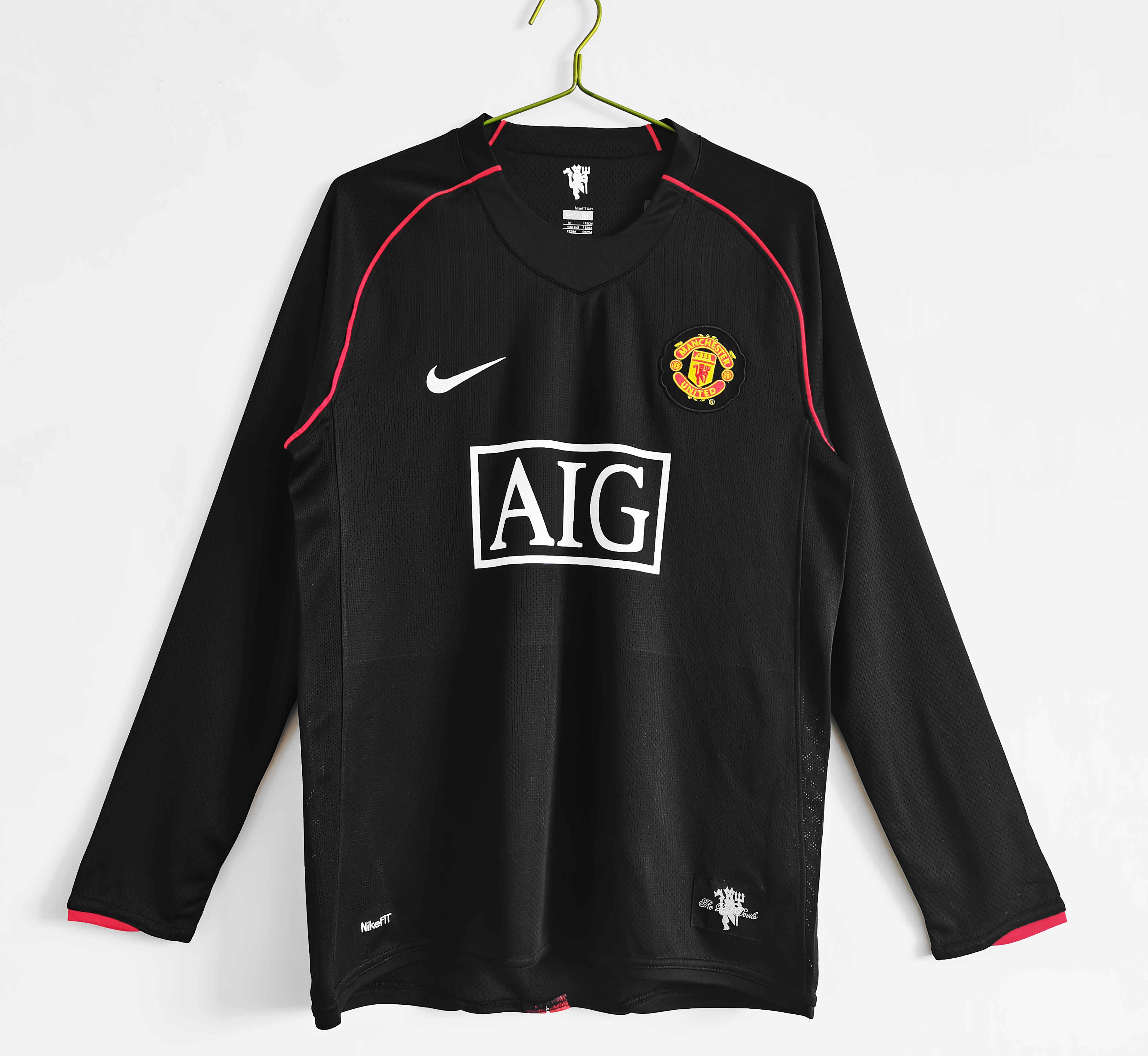 Manchester United Retro 07-08 Away Long Sleeve Jersey - Unitedfutballjersey