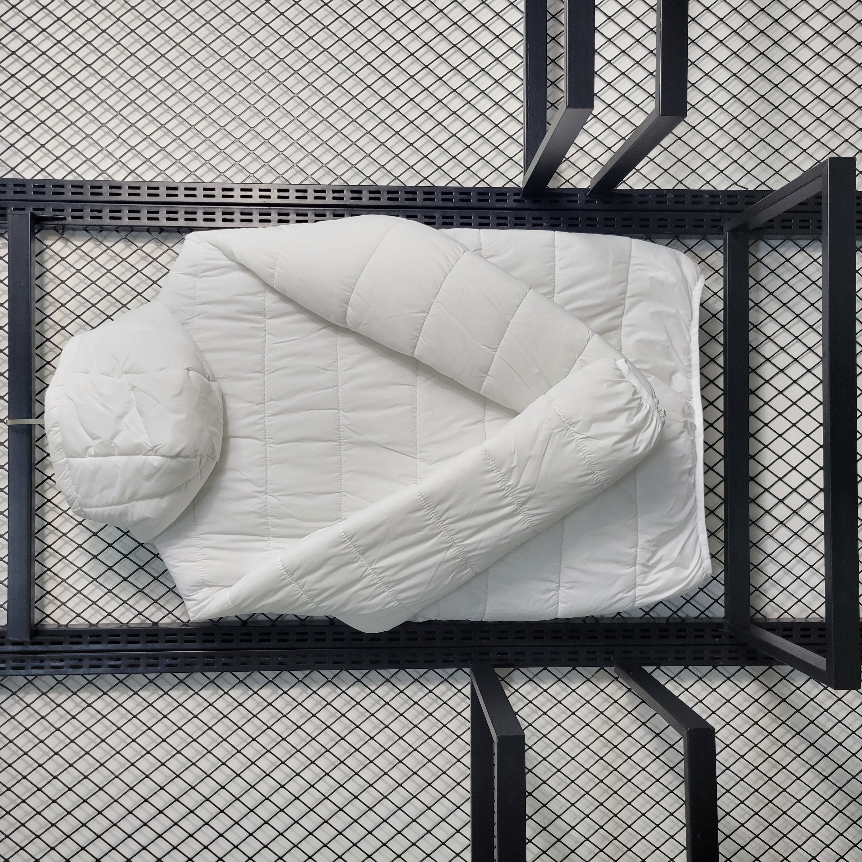 Paris Saint-Germain PSG 23-24 Men's Hooded Thermal Cotton Jacket - White - Unitedfutballjersey