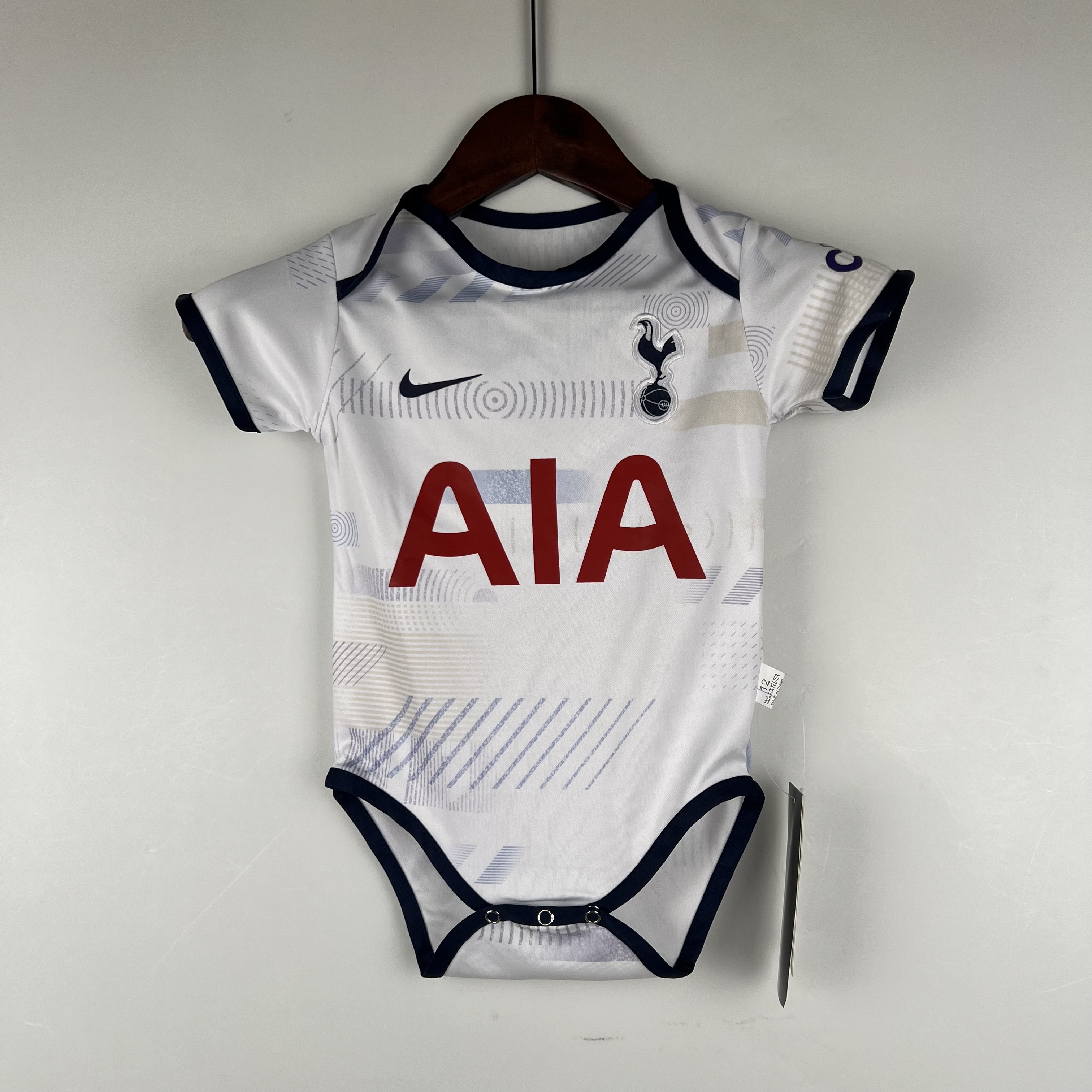 Tottenham Hotspur 23-24 Home Stadium Baby Crawling Suit - Unitedfutballjersey
